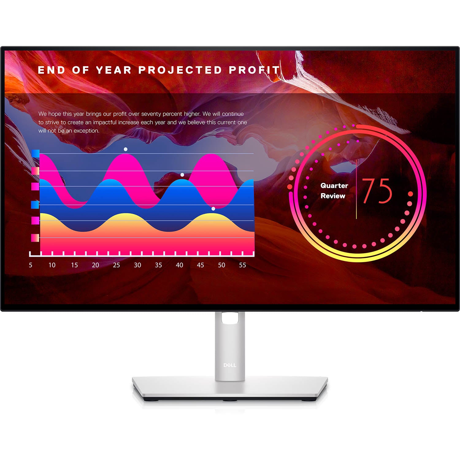 Dell UltraSharp 24 Monitor – U2422H, 24-Inch Full HD IPS Display, Low Blue Light