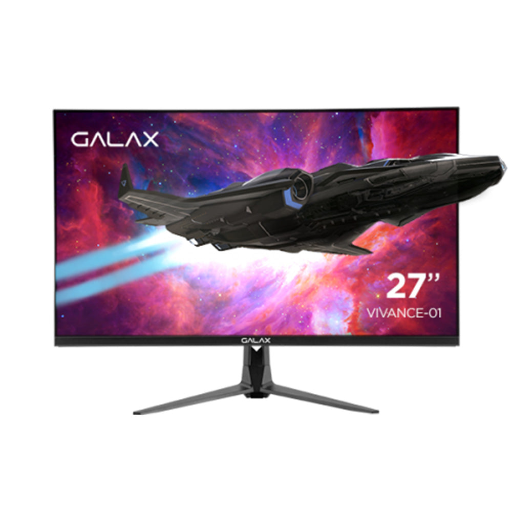 Galax Vivance-01 27'' QHD LED Gaming Monitor, 2560 X1440 Resolution,165Hz Refresh Rate, 1ms MPRT Response Time