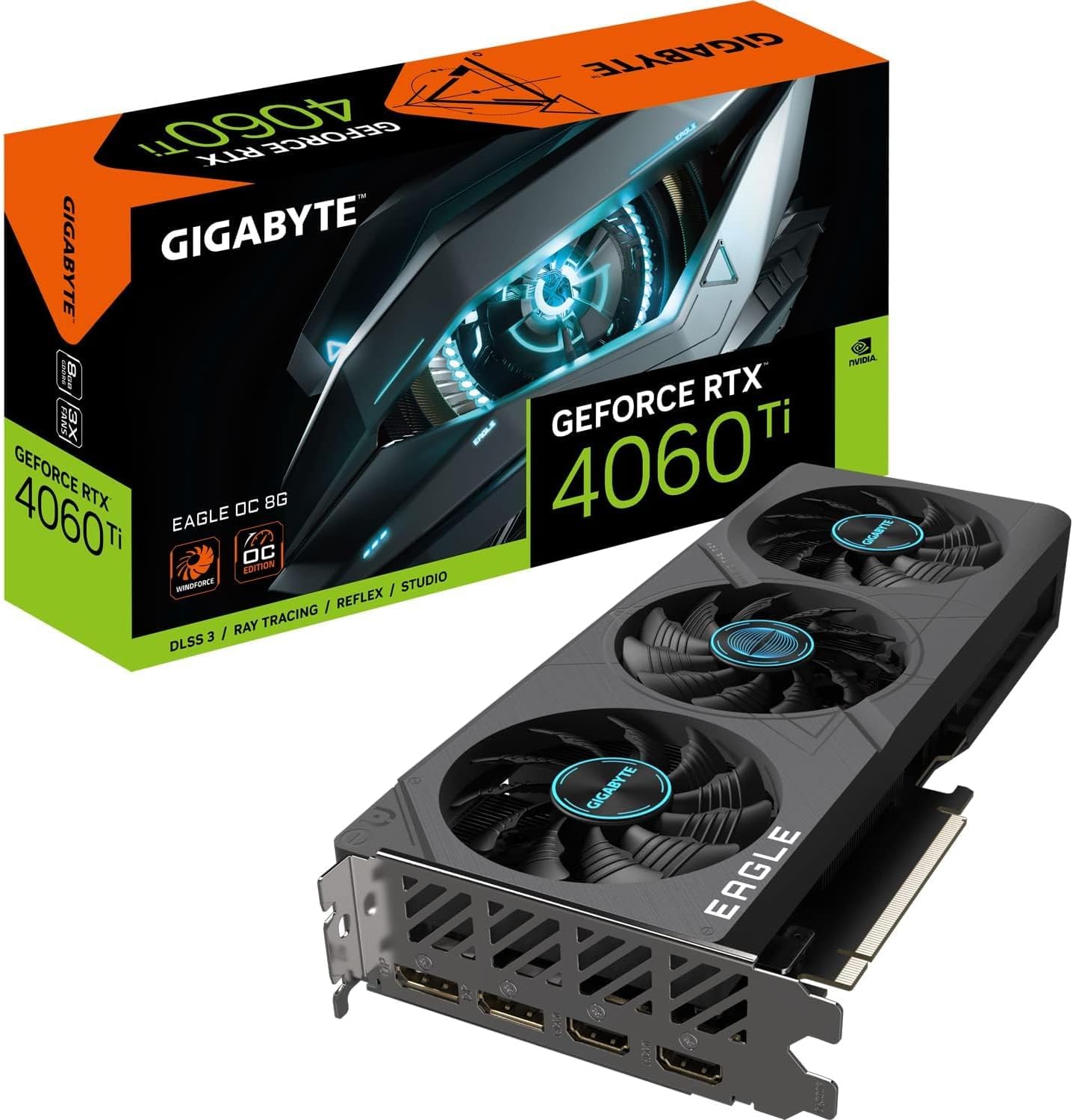 GIGABYTE GeForce RTX 4060 Ti EAGLE OC 8GB Graphics Card