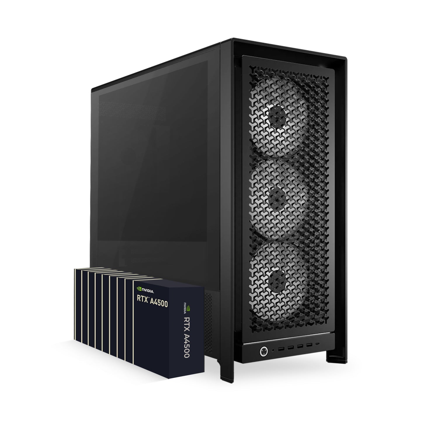 First Wave IntelliX U9 Workstation PC – Machine Learning Edition – Intel Core Ultra 9 285K, RTX 24GB GDDR6 Graphics, DDR5 RAM, 2TB SSD (1TB NVMe SSD+1TB SATA), WiFi, Win 11 Pro, 2Y Wty