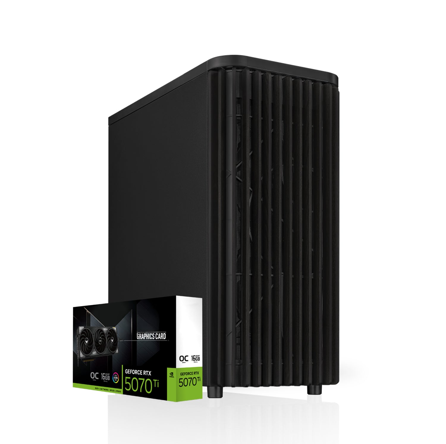 First Wave Blackstar Workstation PC – Intel Core i9-14900KF, RTX 5070 Ti Graphics, DDR5 RAM, 2TB SSD (1TB NVMe Gen4 + 1TB SATA), WiFi, 360mm ARGB Liquid Cooling, Windows 11 Pro, 2Y Warranty