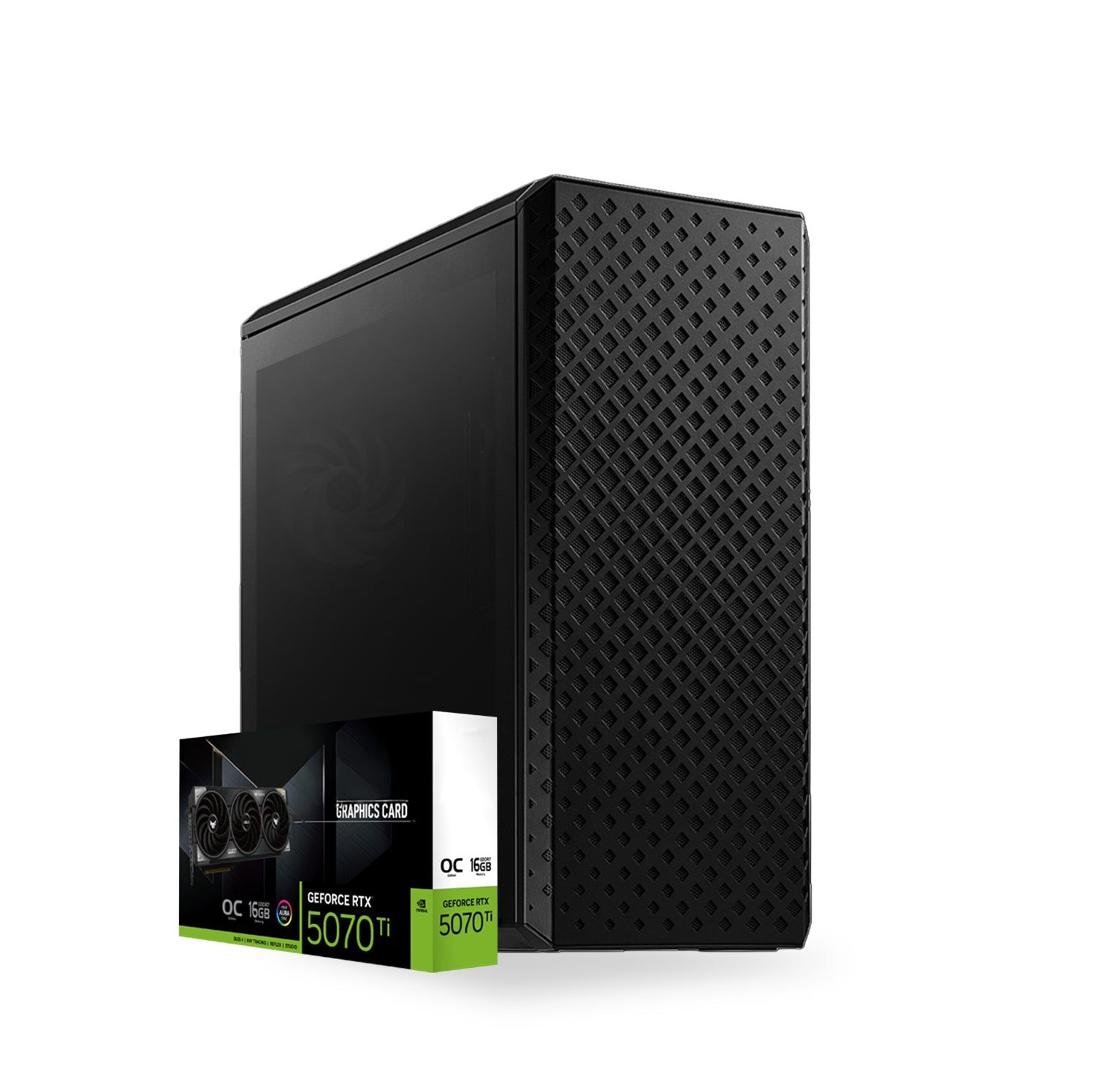 First Wave GridCore Workstation PC – CAD Edition – Intel Core i9 14th Gen-14900K, RTX 5070 Ti Graphics, DDR5 RAM, 2TB SSD (1TB NVMe Gen4 + 1TB SATA), WiFi, Windows 11 Pro, 2Y Warranty