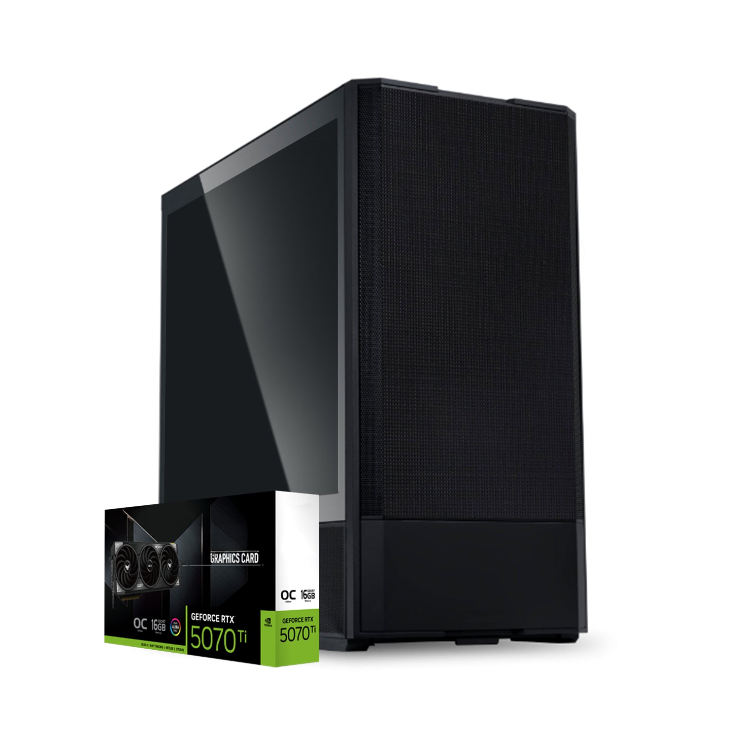 First Wave Arch-9 Workstation PC – Post Production Edition – Intel Ultra 9 285K, RTX 5070 Ti Graphics, DDR5 RAM, 2TB SSD (1TB NVMe Gen4 + 1TB SATA), WiFi, ARGB Liquid Cooling, Windows 11 Pro, 2Y Warranty