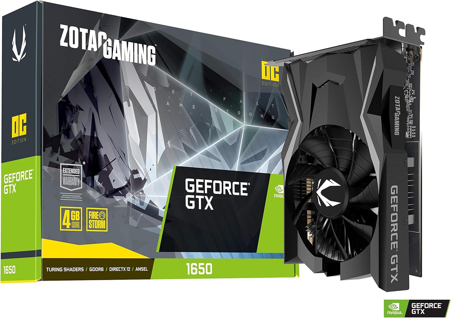 ZOTAC Gaming GeForce GTX 1650 OC 4GB GDDR6