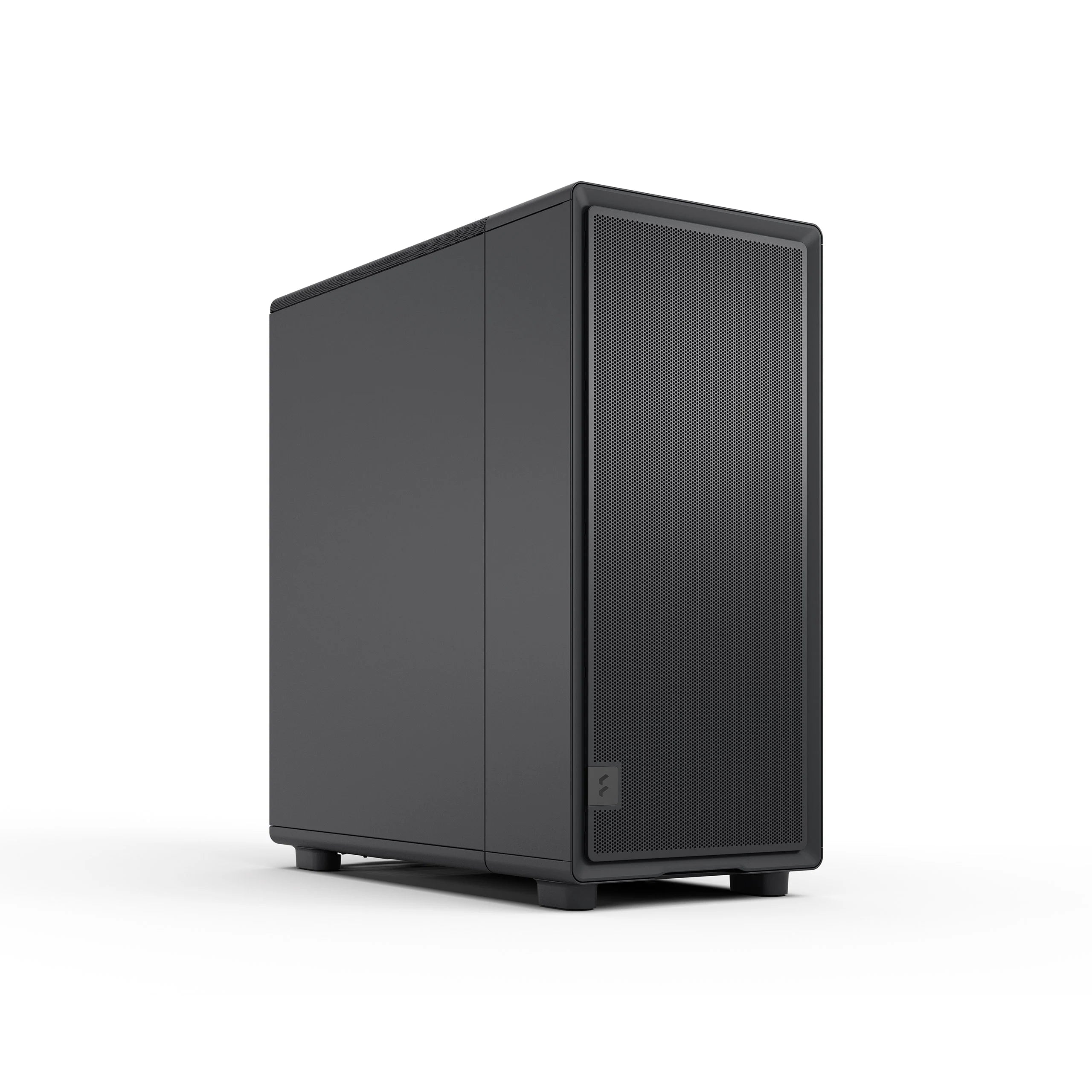Fractal Design Epoch Black TG RGB Mid Tower Case – Tempered Glass Light Tint, High-Airflow Design, ARGB Lighting, and Tool-Free Modular Layout