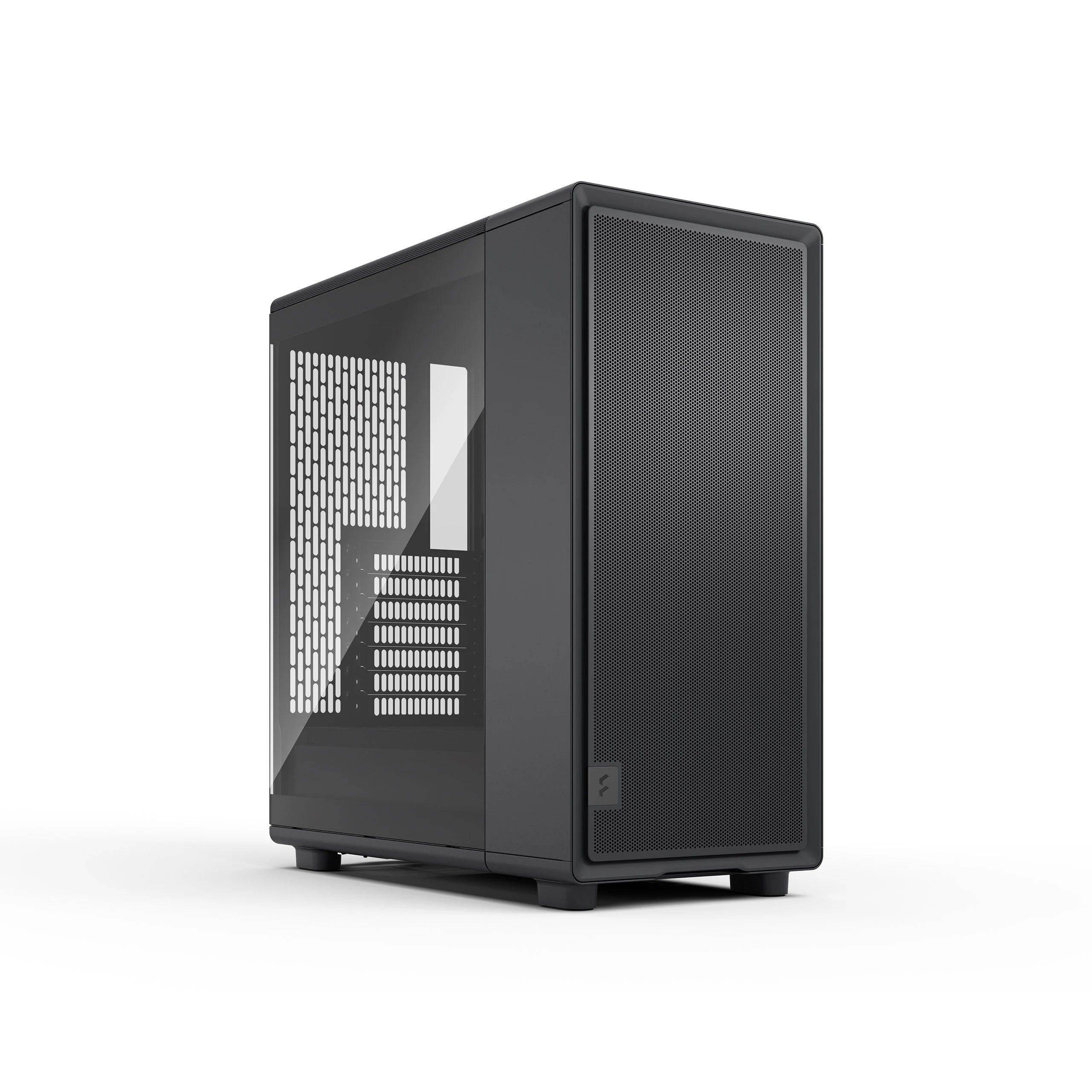 Fractal Design Epoch Black Solid Mid Tower Gaming Case – Sleek Minimalist Design, High-Airflow Performance, Noise-Reducing Panels, and Tool-Free Assembly