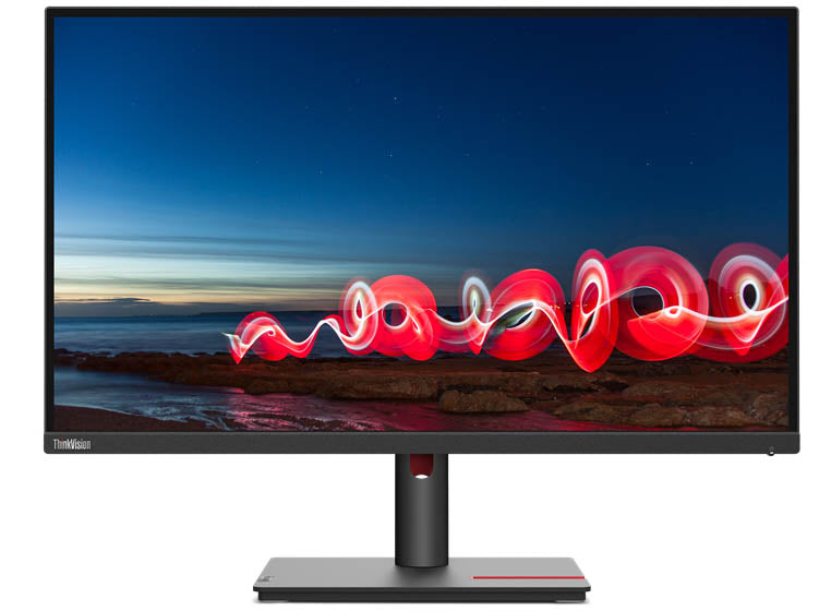 Lenovo ThinkVision T27i-30 (27-Inch) FHD IPS Monitor - 75Hz, 4ms Response Time, Eye Comfort Certified, Ergonomic Stand, Black