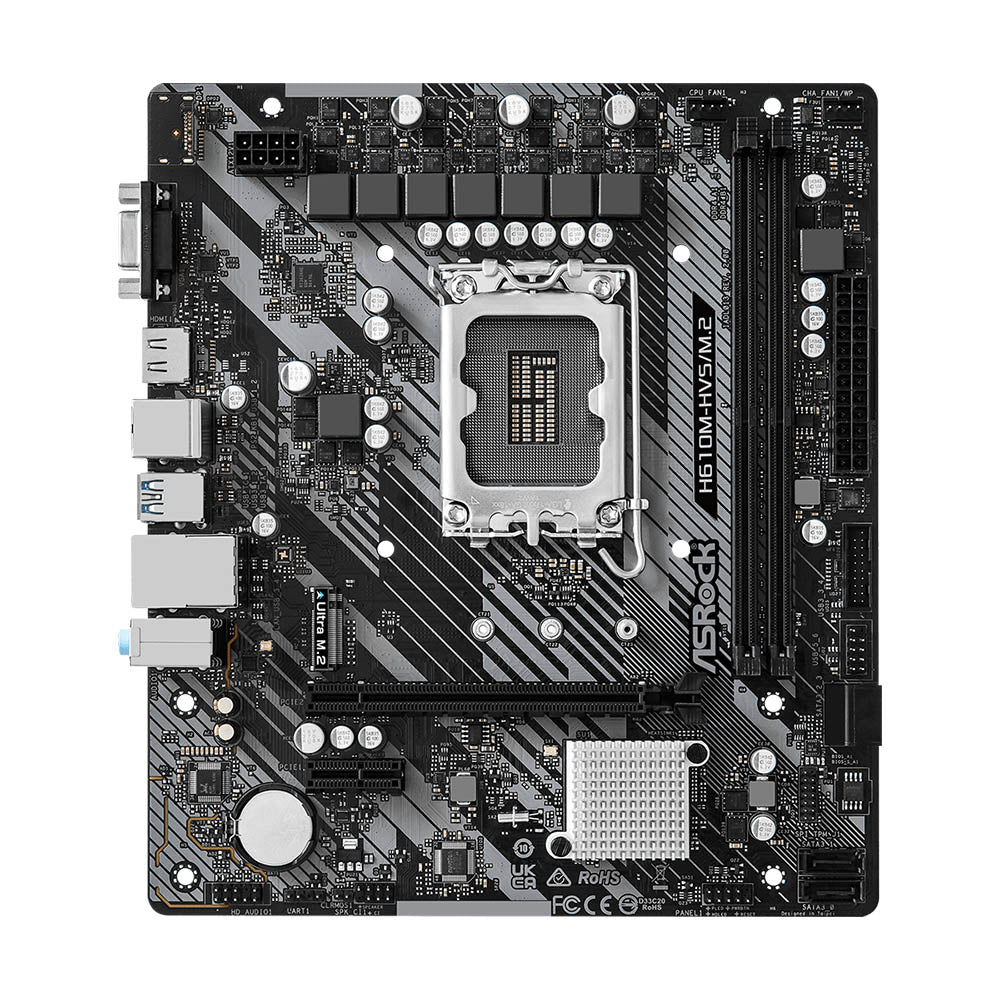 ASROCK H610M-HVS/ M.2 R2.0 D4 mATX