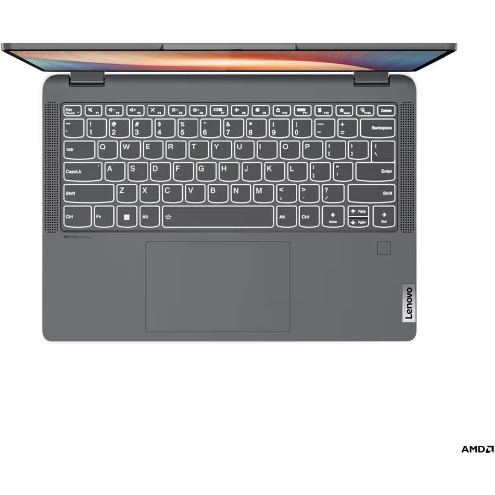 Lenovo IdeaPad Flex 5 14ALC7 2-in-1 Laptop | 14" WUXGA Touch Display | AMD Ryzen 7 5700U | 16GB RAM | 512GB SSD | Integrated AMD Radeon Graphics | Windows 11 | English-Arabic Keyboard | Storm Grey