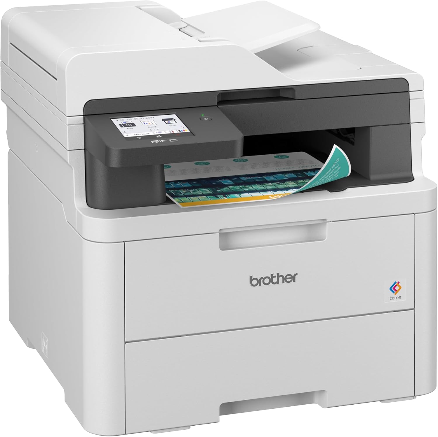 Brother Wireless All-in-One Printer, MFC-L3720CDW – Advanced LED Color Laser Print