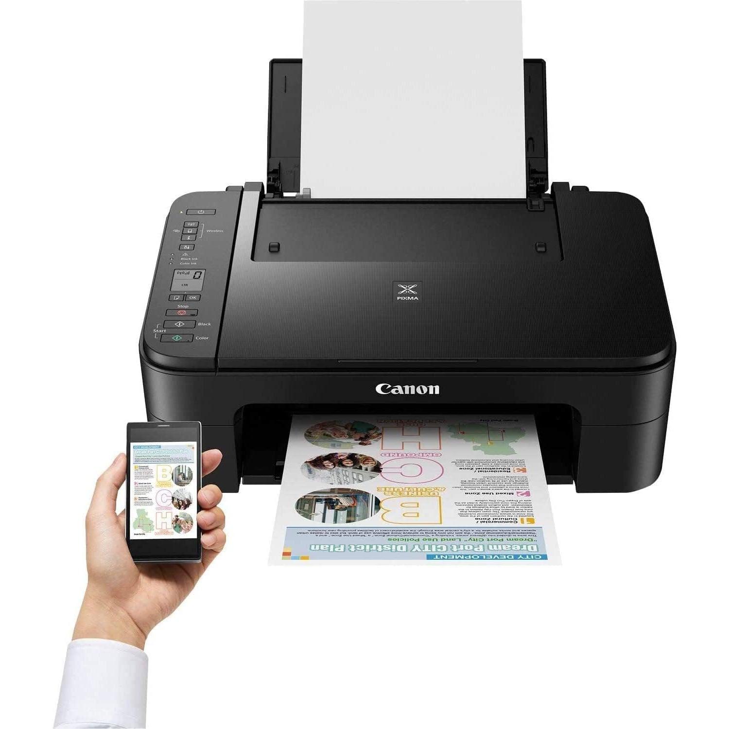 Canon PIXMA TS3440 Inkjet Printer - Black