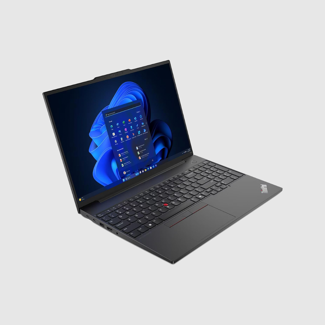 Lenovo Business Laptop ThinkPad E16 Gen 2 - FREE 8 in 1 HUB + Wireless Mouse + Laptop Bag + Antivirus + Mouse Pad | Intel Ultra 5-125U, 16GB RAM - 1TB SSD, Windows 11 Pro (Upgrade)