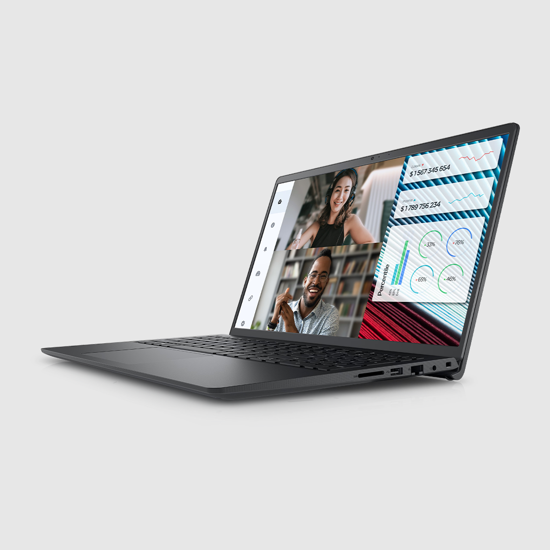 Dell Vostro 3520 Laptop (Include FREE 1st Wave 8 in 1 HUB + Wireless Mouse + Antivirus + Mouse Pad) 15.6" FHD, 12th Gen Intel Core i7-1255U, 16GB RAM, 1TB SSD, Win 11 Pro (Upgrade)