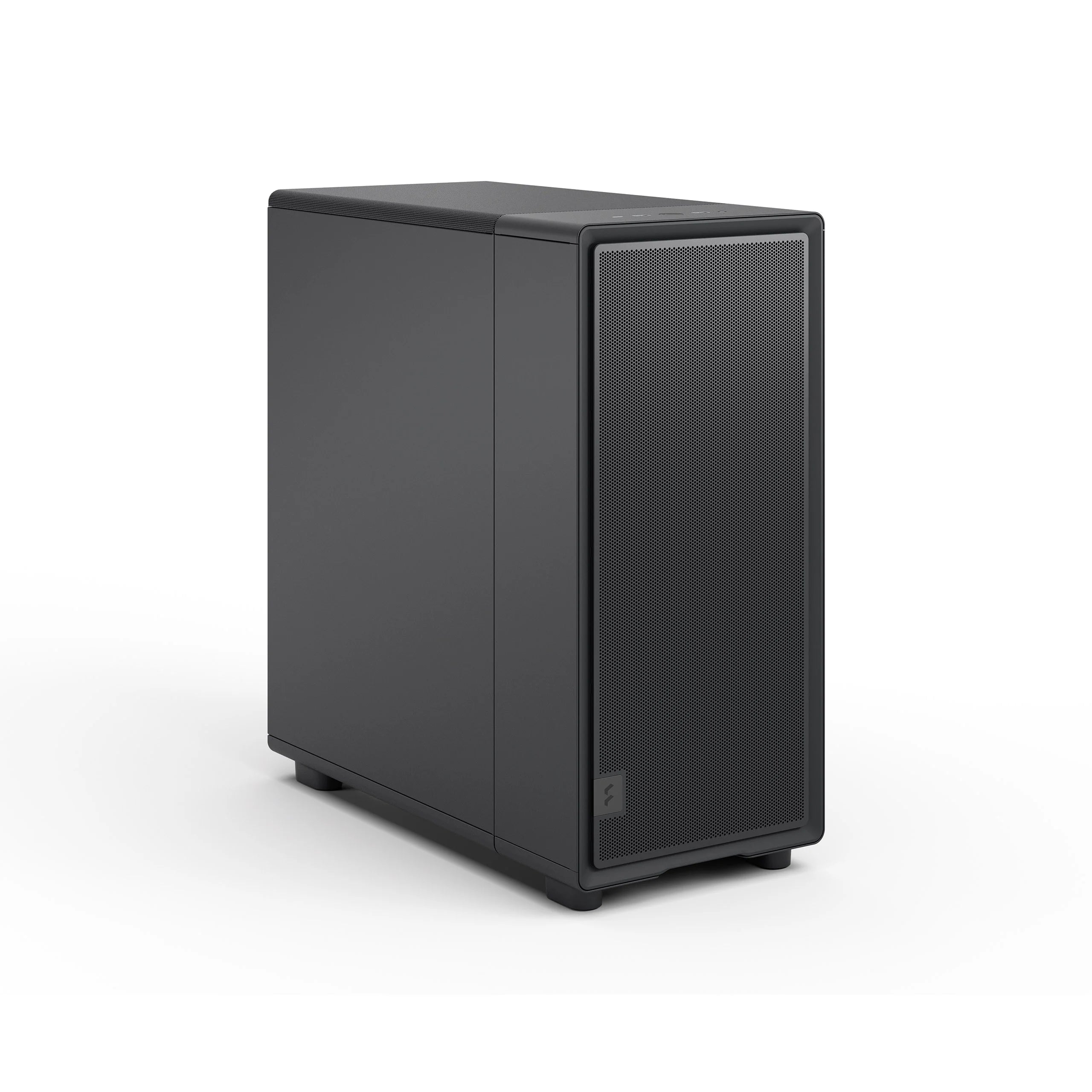 Fractal Design Epoch Black TG RGB Mid Tower Case – Tempered Glass Light Tint, High-Airflow Design, ARGB Lighting, and Tool-Free Modular Layout