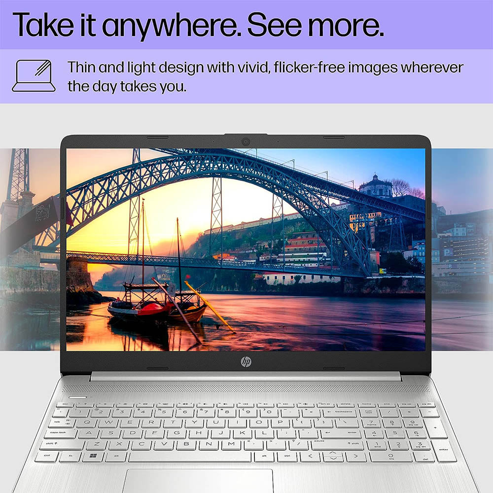 HP 15.6" Laptop (2023) | FHD Display | 12th Gen Intel Core i5 | 16GB RAM | 512GB SSD | Intel Iris Xe Graphics | Windows 11 Home | Model 15-dy5399nr