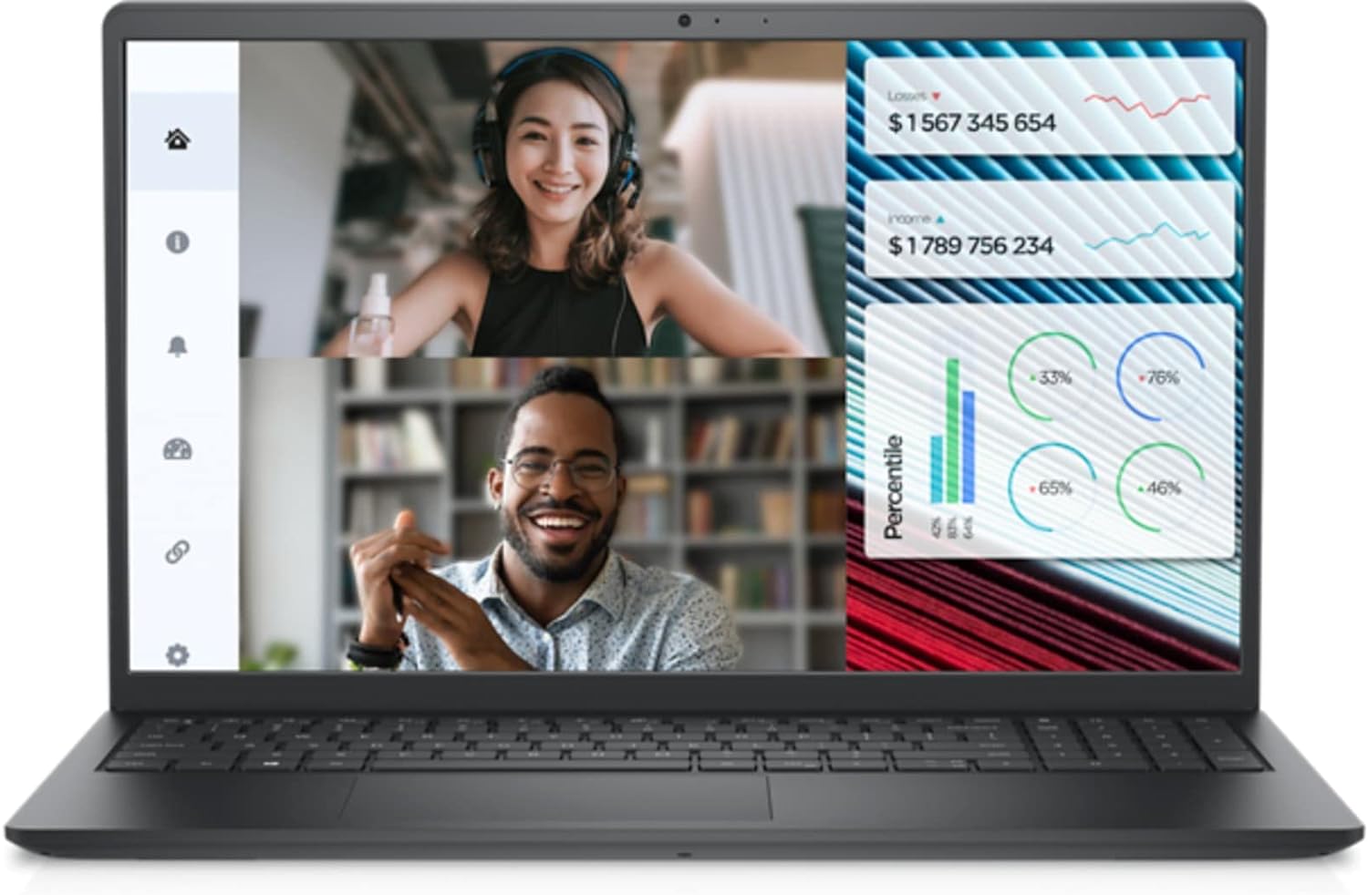 Dell Vostro 3520 Laptop (2024) | i7-512GB SSD - 16GB RAM | Win 11 Pro (UPGRADE) - FREE Laptop Bag, Mouse pad, Antivirus 1 Year and Flash Drive