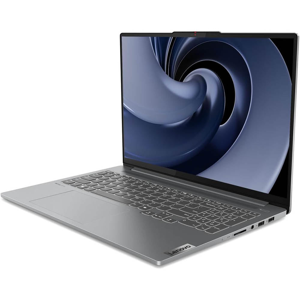 Lenovo IdeaPad Pro 5 16IMH9 Laptop | 16" 2.5K 100% sRGB 120Hz Display | Intel Core i9-185H | Intel AI Boost | 32GB RAM | 1TB SSD | Integrated Intel Arc Graphics | Backlit English-Arabic Keyboard | Windows 11 | Arctic Grey