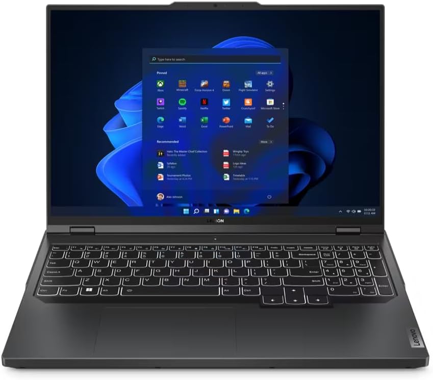 Lenovo Legion Pro 5 Laptop - Intel Core i7-14650HX, 16GB DDR5, 1TB SSD, NVIDIA RTX 4060, 16.0