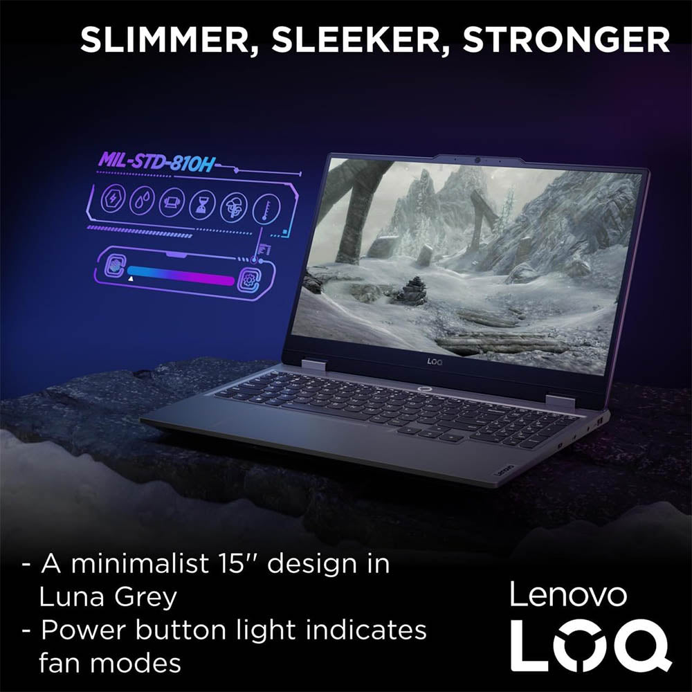 LOQ 15ARP9 Gaming Laptop | LA1 Chip | 15.6" Display | High-Performance Gaming