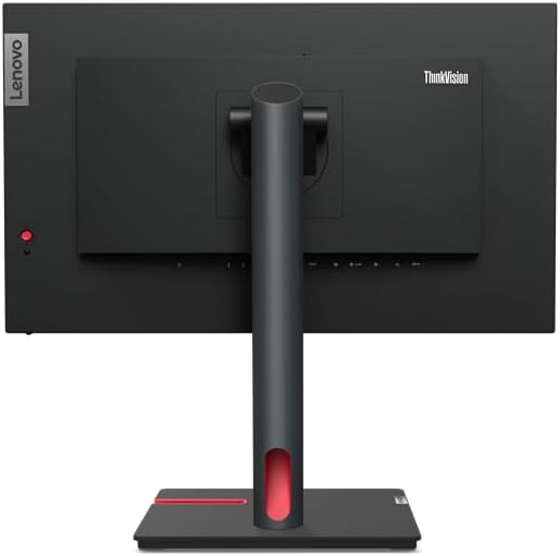 Lenovo 24" Business Monitor QHD ThinkVision (P24h-30) FREE Wired Keyboard + Mouse + Mousepad | 60Hz, 5ms Response Time, USB Type-C, Eye safe, 99% sRGB color
