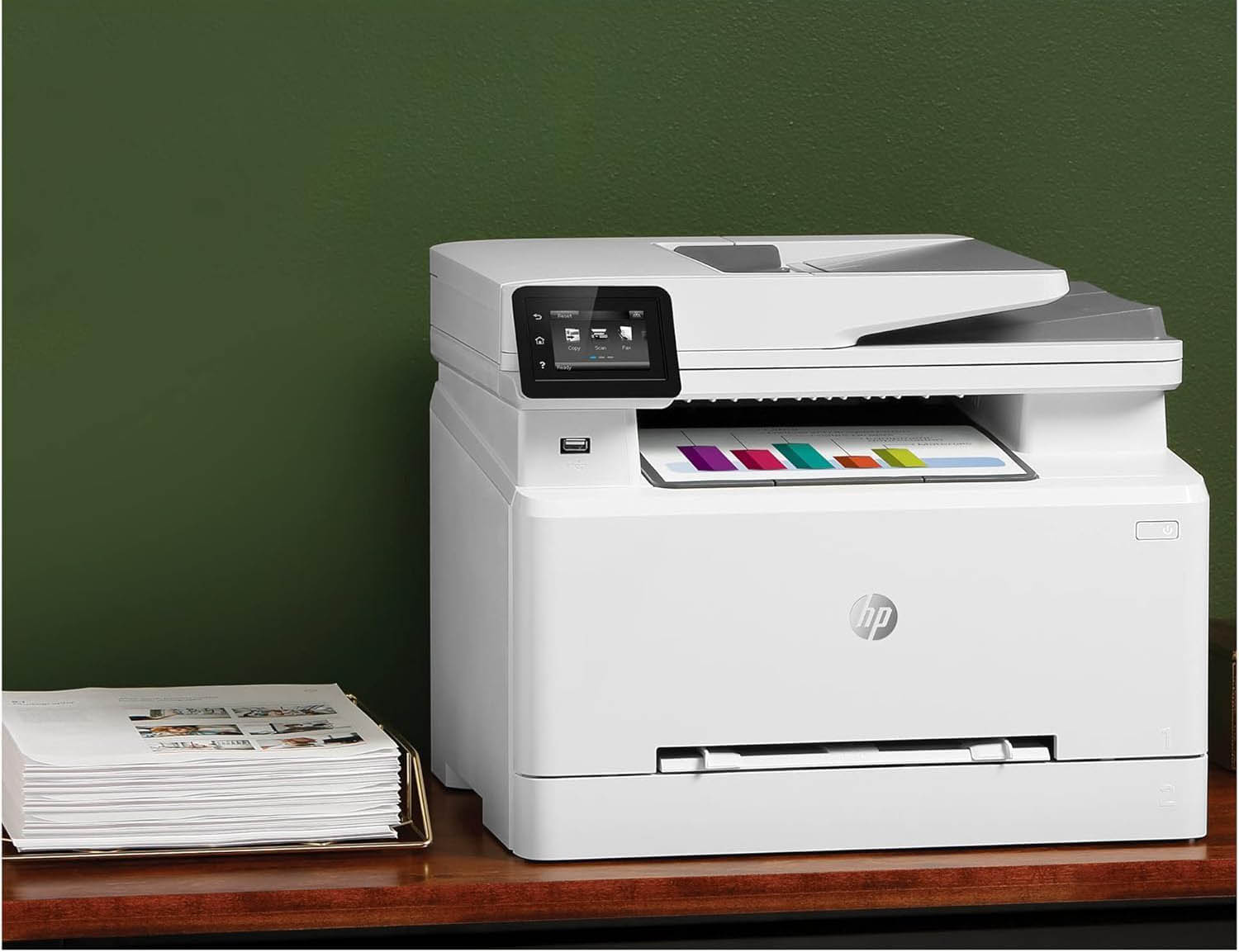 HP Color LaserJet Pro MFP M283fdw – Wireless, Multifunction Color Laser Printer with Fax