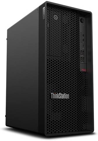 Lenovo ThinkStation P340 Tower Workstation PC, Intel Core i7-10700, 8GBDDR4 RAM, 1TB HDD Storage, Integrated Intel Graphics, DOS, Black | 30DHS14K00