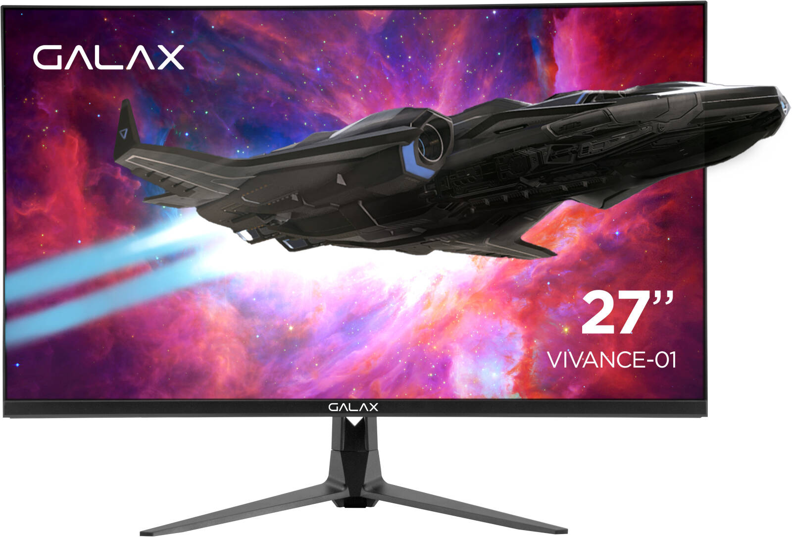 GALAX VIVANCE-01 27″ QHD IPS Gaming Monitor – 2560×1440, 165Hz, 1ms (MPRT), G-SYNC Compatible, HDR, 95% DCI-P3