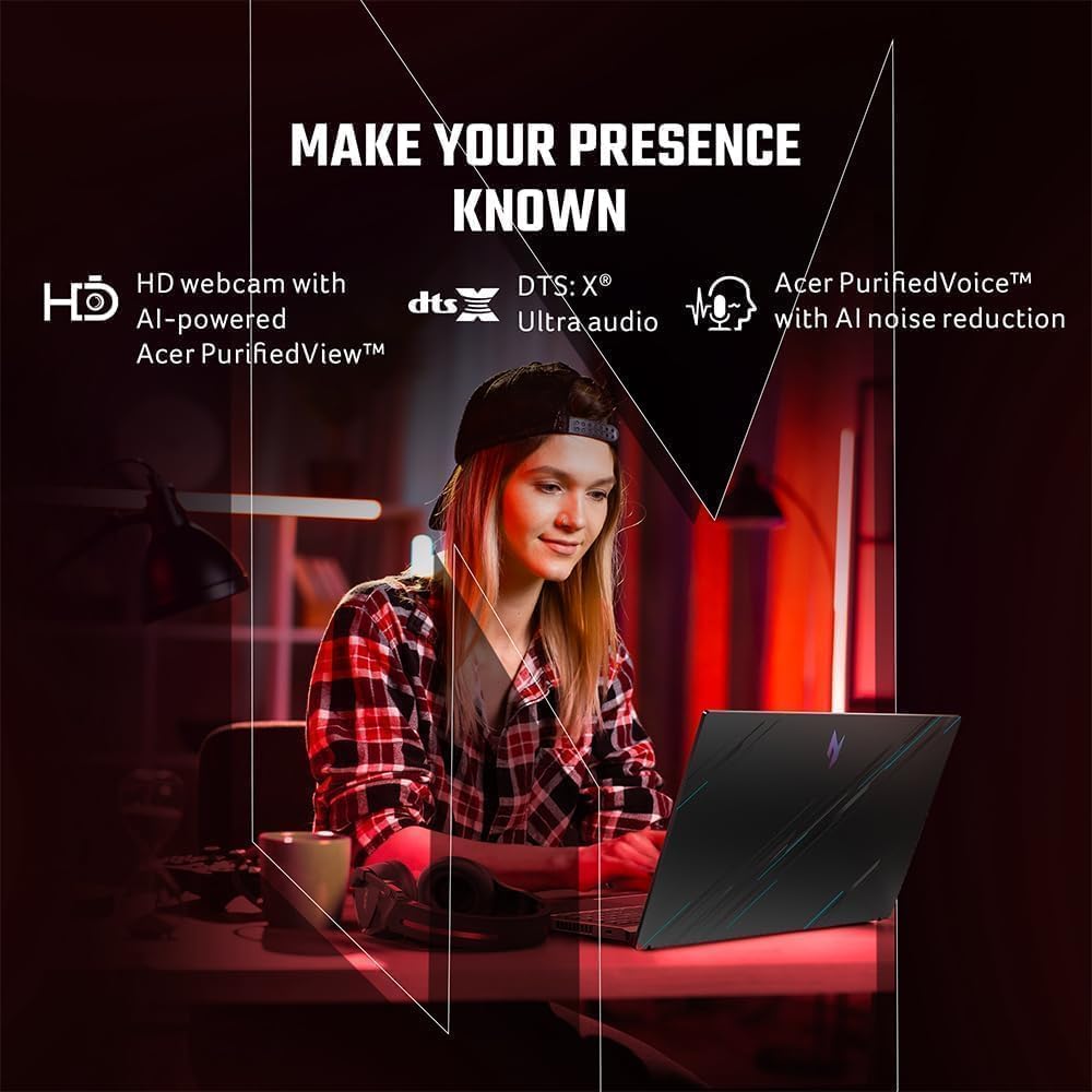 Acer Nitro V15 Gaming Laptop (FREE 1st Wave 12 in 1 HUB + Wireless Mouse + Antivirus + Mouse Pad) 13th Gen Intel i5-13420H, 16GB RAM, 1TB SSD, 144Hz, RTX 3050 6GB Graphics, Win 11 Home (Upgrade)