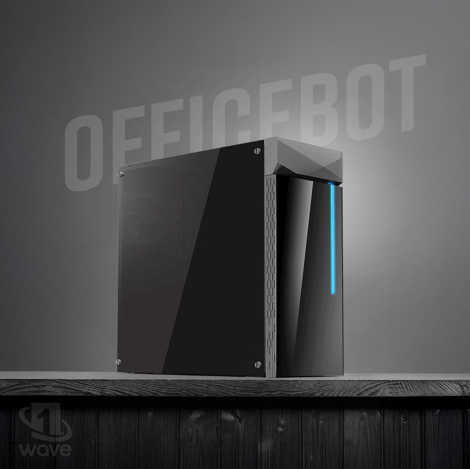 First Wave OfficeBot Business Desktop PC – 12th Gen Intel i7-12700 | DDR5 RAM | 1TB NVMe SSD + 1TB SATA SSD | WiFi | Windows 11 Pro | 3 Year Warranty | Includes MS Office & Keyboard & Mouse