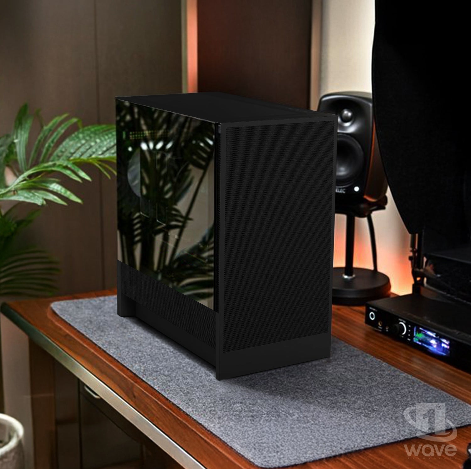 First Wave TaskTower Business Desktop PC – AMD Ryzen 7 8700G 8-Core | DDR5 RAM | 1TB NVMe SSD + 1TB SATA SSD | Windows 11 Pro, 3-Year Warranty | Includes MS Office, Keyboard & Mouse