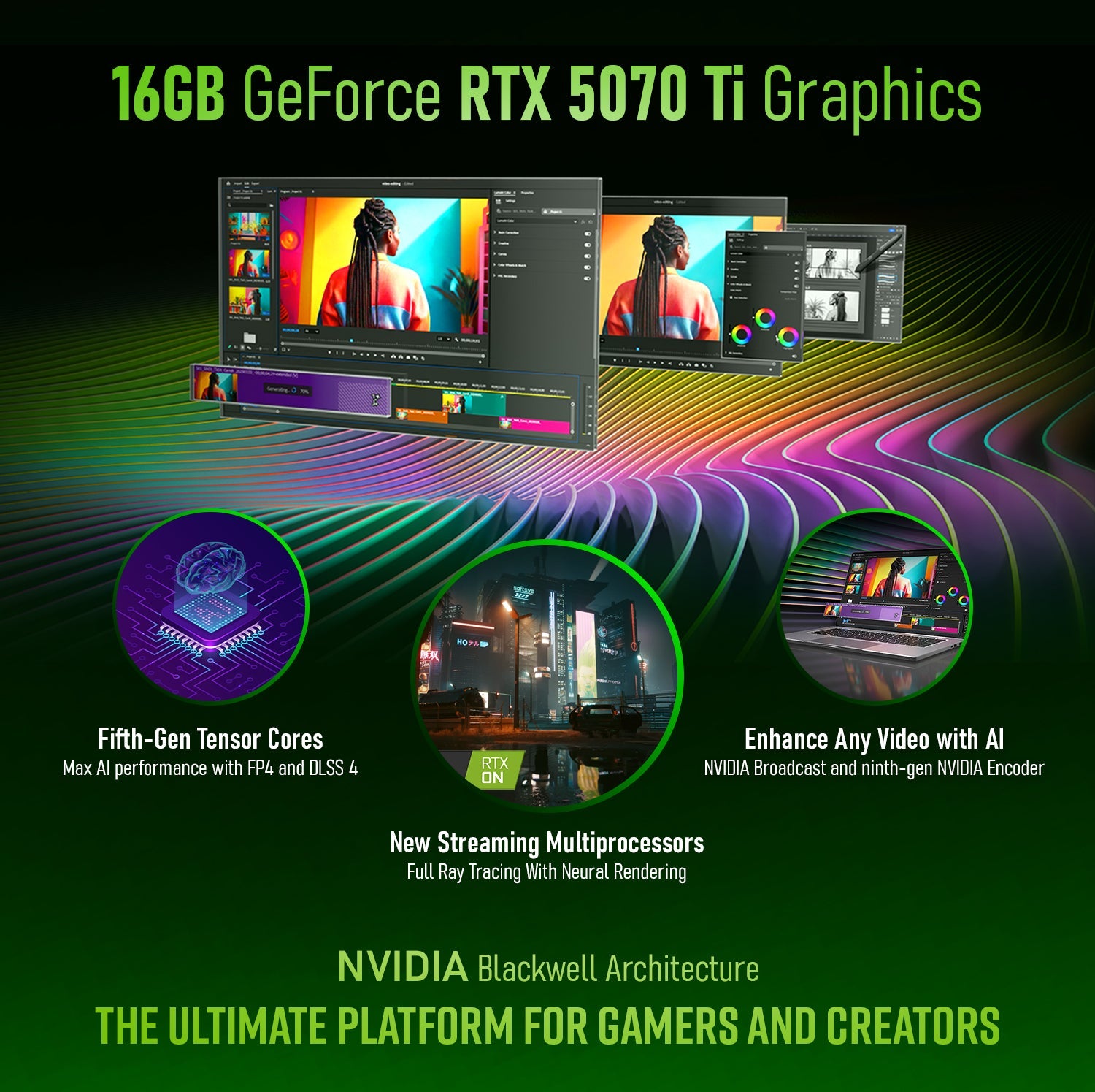 First Wave Odin X9 Workstation PC – 3D Design & Animation Edition – AMD Ryzen 9 9900X, RTX 5070 Ti Graphics, DDR5 RAM, 2TB SSD (1TB NVMe SSD+1TB SATA), WiFi, Windows 11 Pro, 2Y Warranty