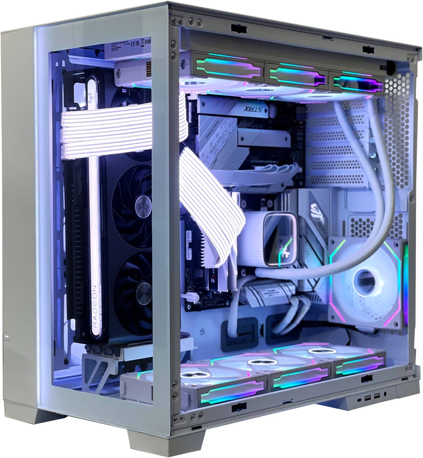 Extreme Gaming PC - AMD Ryzen 7 7700X 8 Cores 16 Threads, AMD Radeon RX 6900 XT 16GB, 32GB DDR5 RAM 6000MHz, 2TB SSD Gen 4, 1000W 80 PLUS Gold PSU, 360mm Liquid Cooled, Wi-Fi + BT
