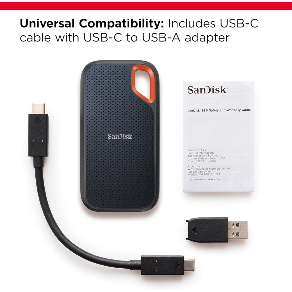 SanDisk Extreme Portable SSD - Up to 1050MB/s