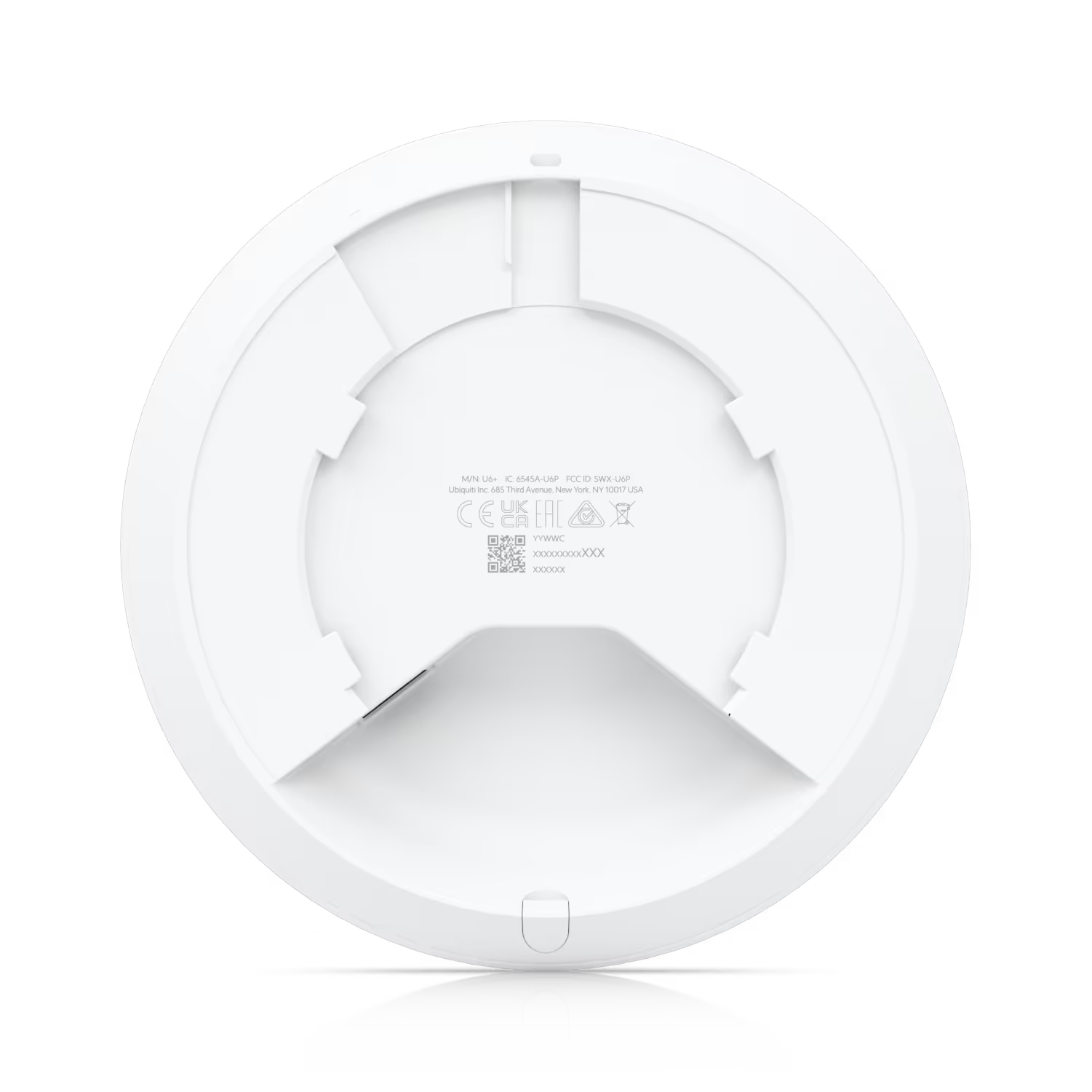 Ubiquiti Networks UniFi U6+ Indoor WiFi 6 Access Point – Dual-Band, 5 GHz (2.4 Gbps), 2.4 GHz (573.5 Mbps), Supports 300+ Clients, Compact Sleek Design, White