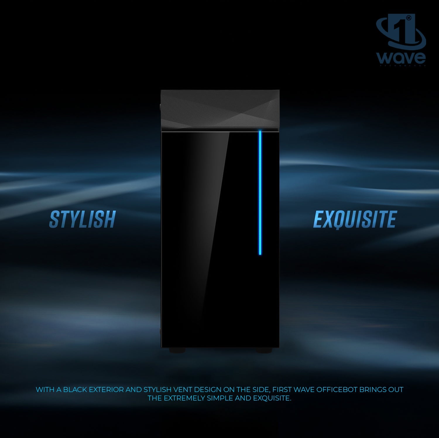 First Wave OfficeBot Business Desktop PC – 12th Gen Intel i7-12700 | DDR5 RAM | 1TB NVMe SSD + 1TB SATA SSD | WiFi | Windows 11 Pro | 3 Year Warranty | Includes MS Office & Keyboard & Mouse