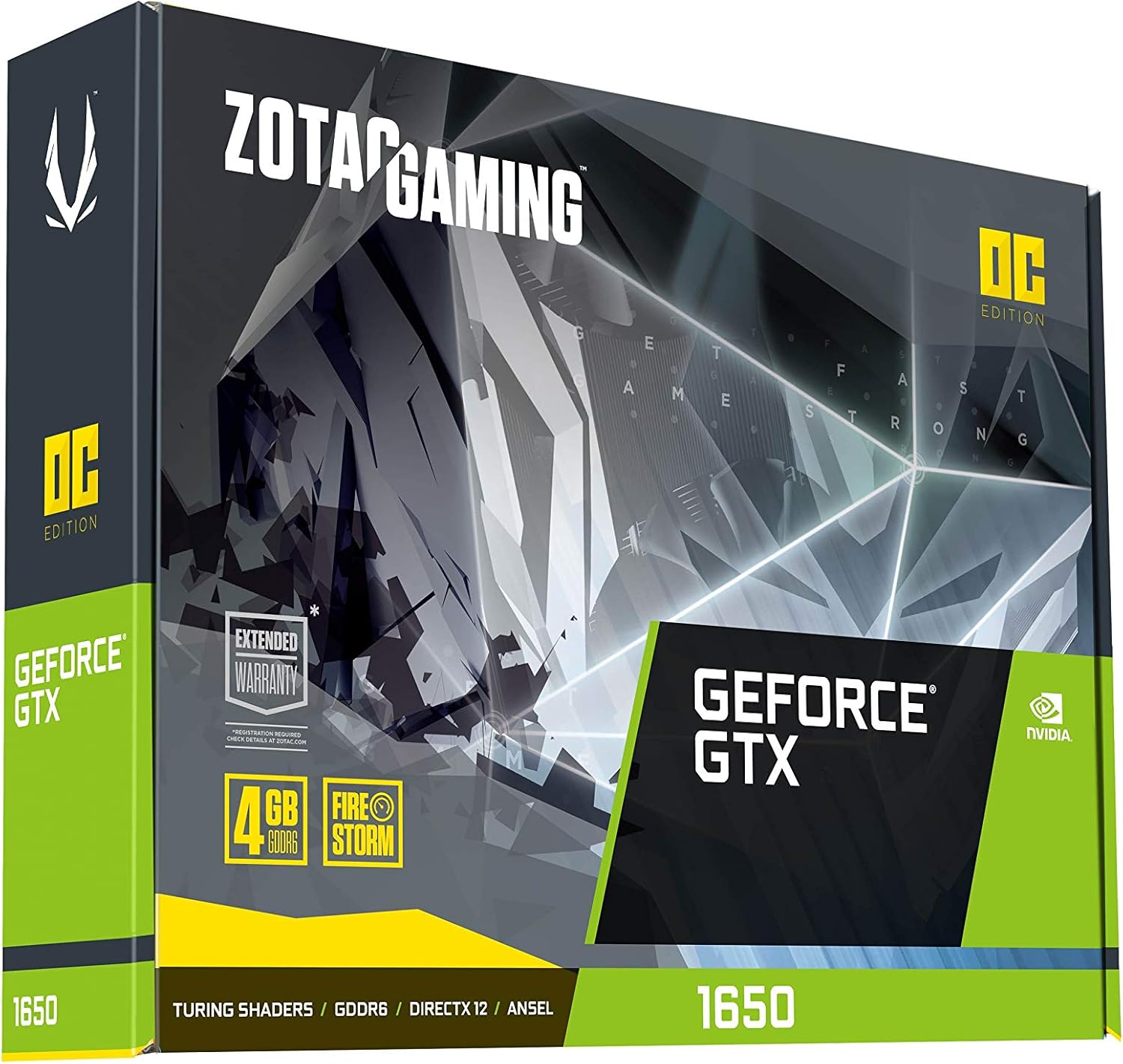 ZOTAC Gaming GeForce GTX 1650 OC 4GB GDDR6