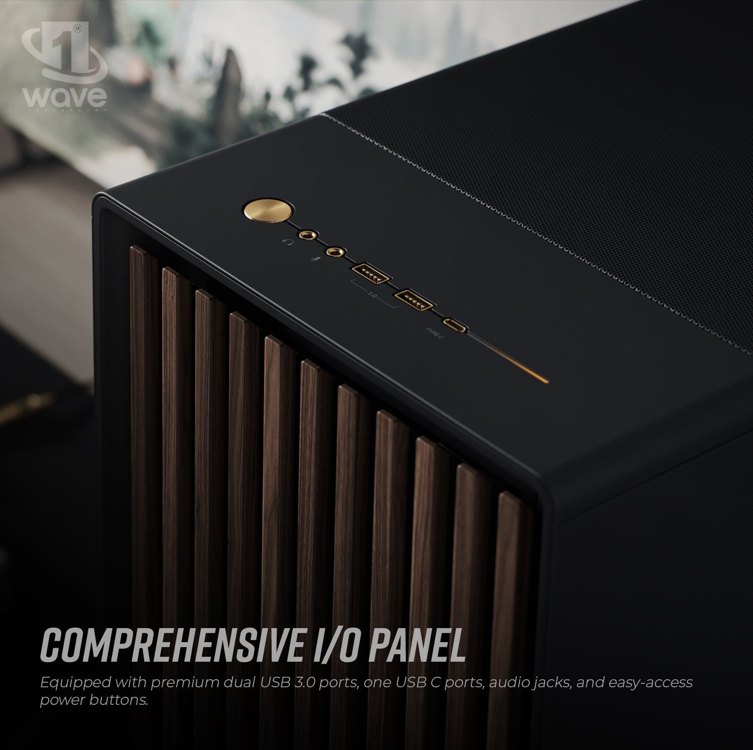 First Wave WorkMate Business Desktop PC – Ryzen 9 7900X | DDR5 RAM | 1TB NVMe SSD + 1TB SATA SSD | WiFi | 750W Modular PSU | Win 11 Pro | Includes MS Office, Keyboard & Mouse, 3-Year Warranty