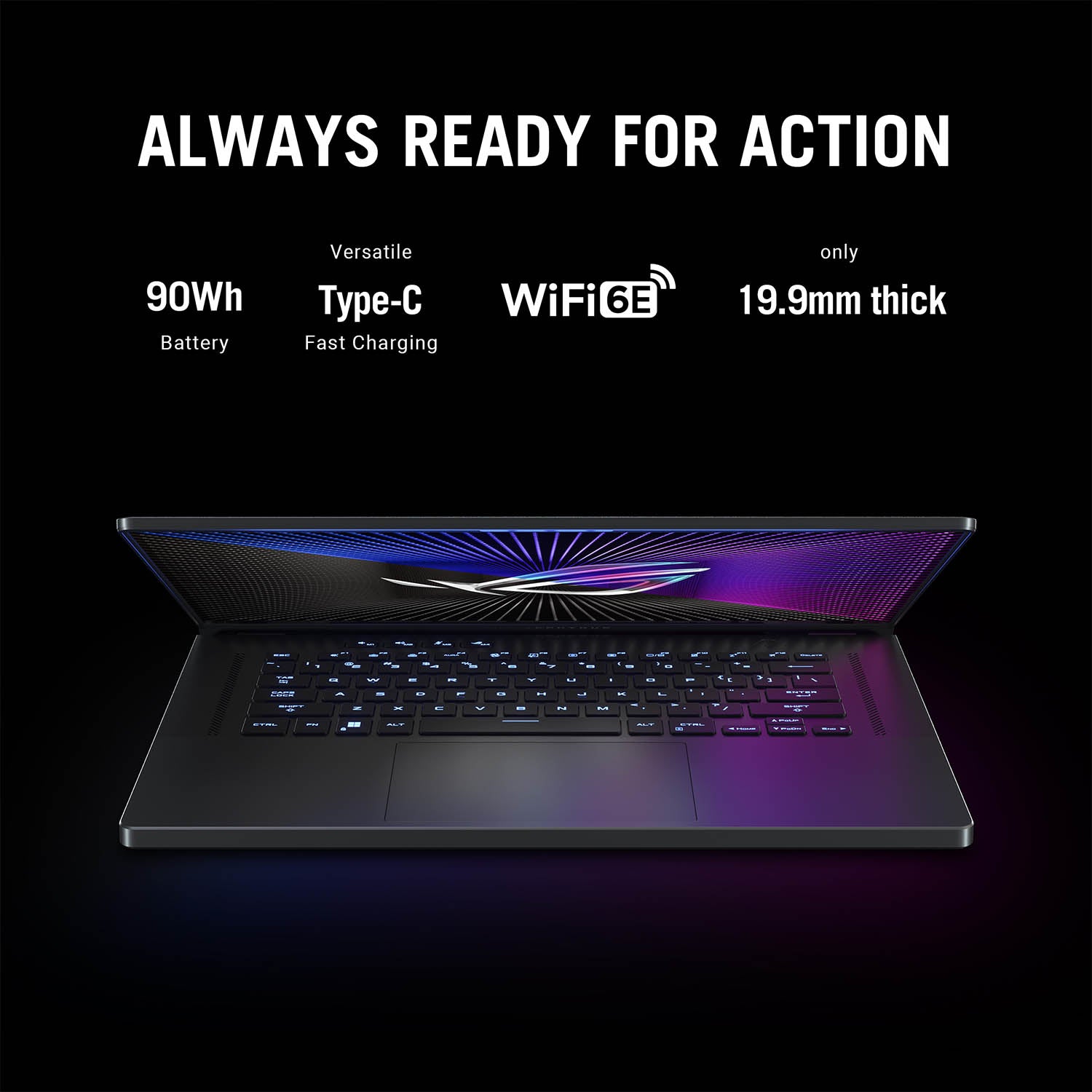 Asus ROG Zephyrus G16 Gaming Laptop, Intel i7-13620H, 16GB RAM - 512GB SSD, RTX 8GB 4060, 16