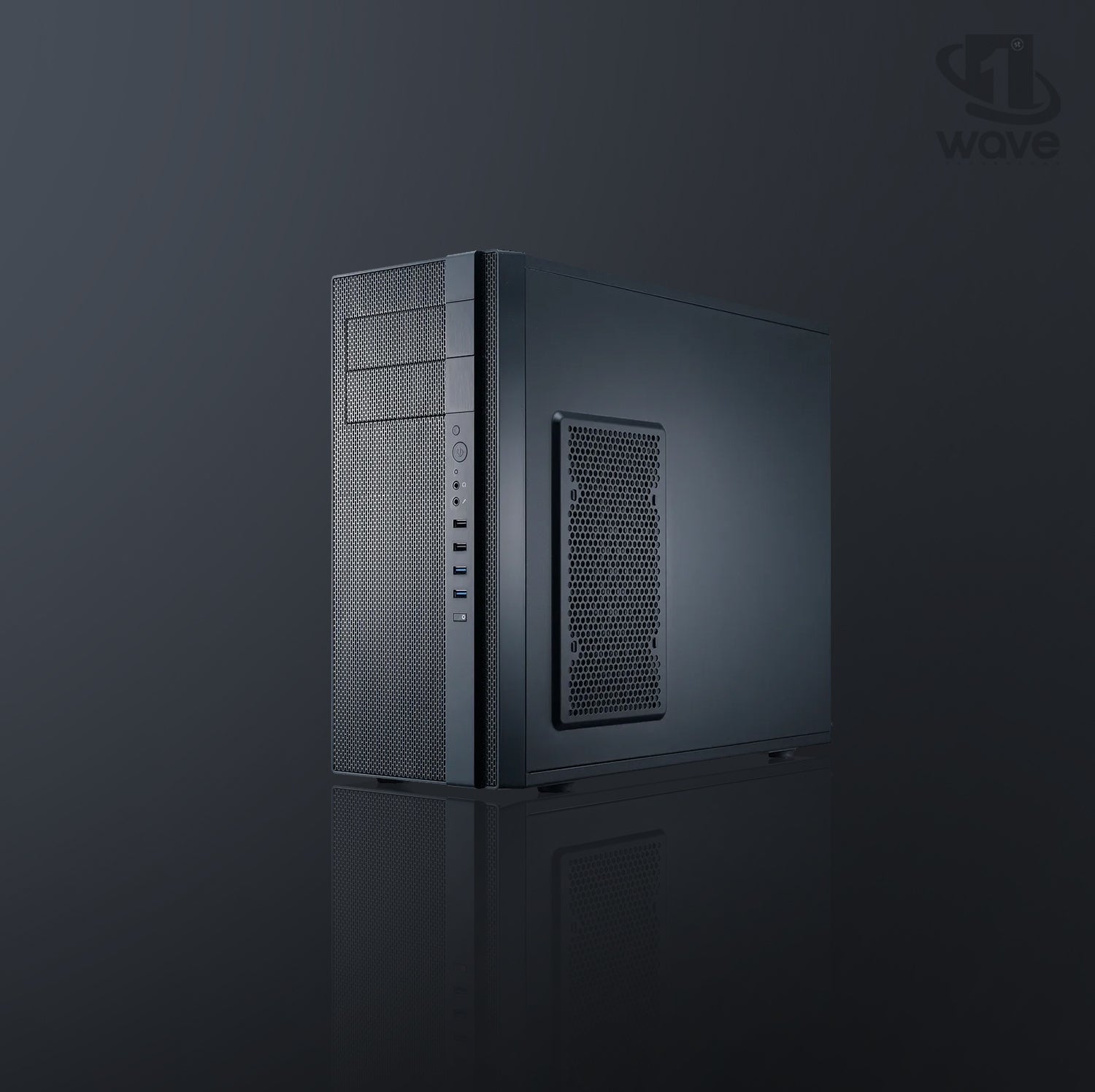 First Wave Effiniti Business Desktop PC – AMD Ryzen 3 4300G, DDR4 RAM, 1TB NVMe SSD, WiFi, Windows 11 Pro, 3-Year Warranty, Includes MS Office Home & Business, Keyboard & Mouse | Ideal for Office