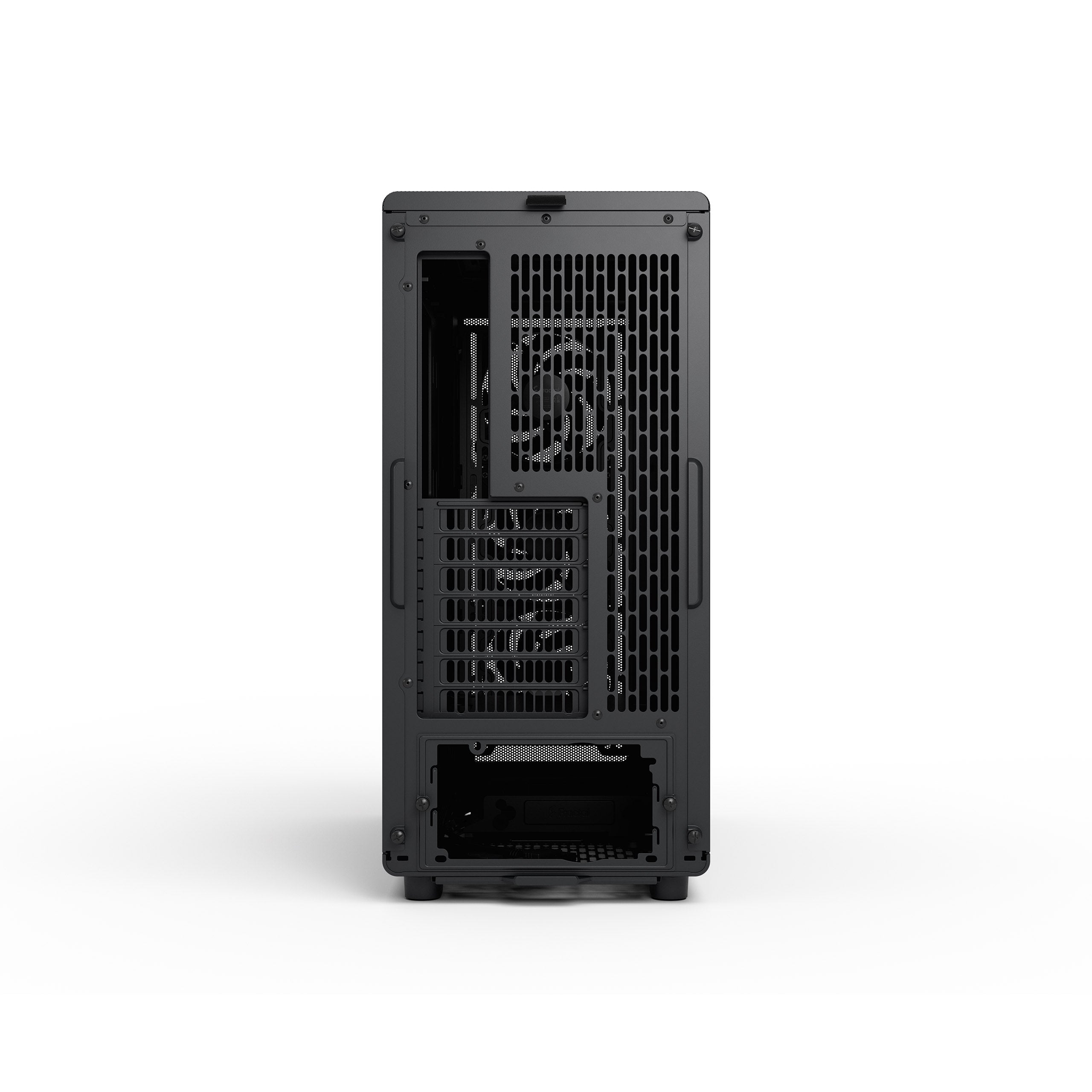 Fractal Design Epoch Black TG RGB Mid Tower Case – Tempered Glass Light Tint, High-Airflow Design, ARGB Lighting, and Tool-Free Modular Layout