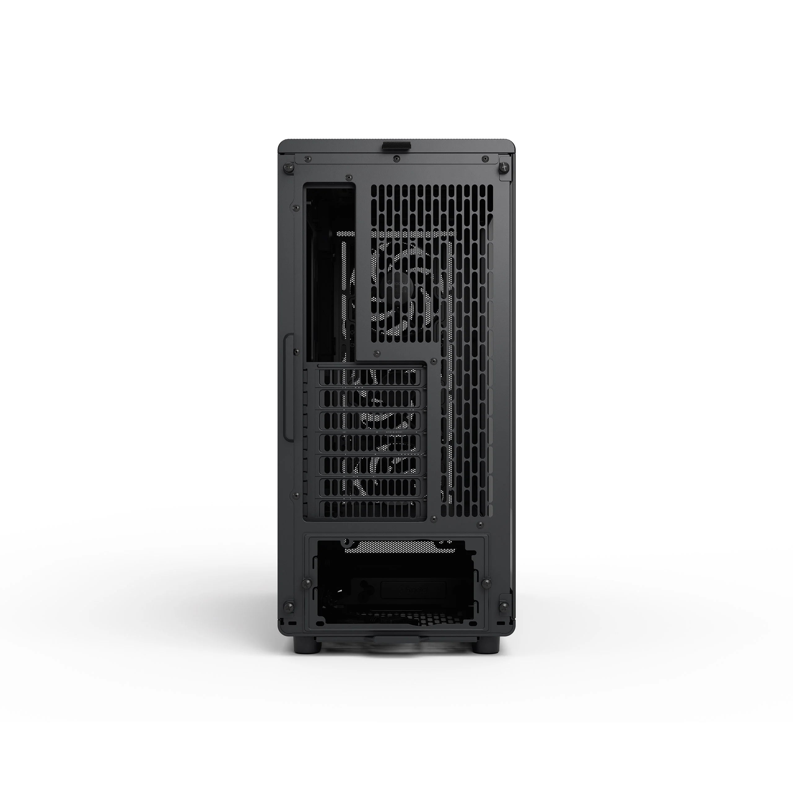 Fractal Design Epoch Black Solid Mid Tower Gaming Case – Sleek Minimalist Design, High-Airflow Performance, Noise-Reducing Panels, and Tool-Free Assembly