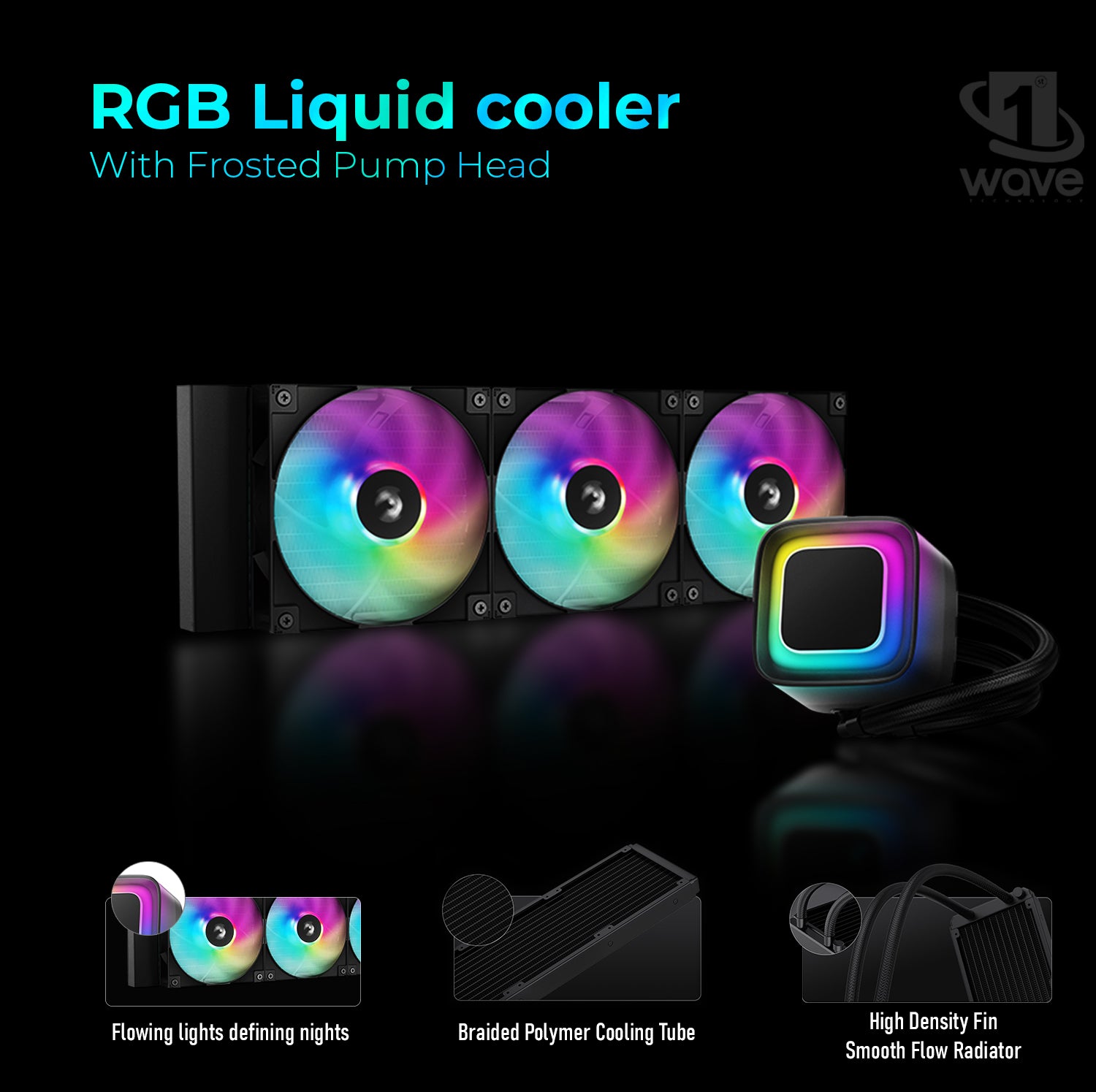 First Wave TechSoul Gaming PC – Intel Core Ultra 7 265KF, RTX 5060 Ti 16,32,64GB,   DDR5 6000MHz, 1TB NVMe Gen4 SSD + 1TB SATA SSD, 240mm Liquid Cooler, 750W Modular PSU, RGB MATX Mini Tower Gaming Case