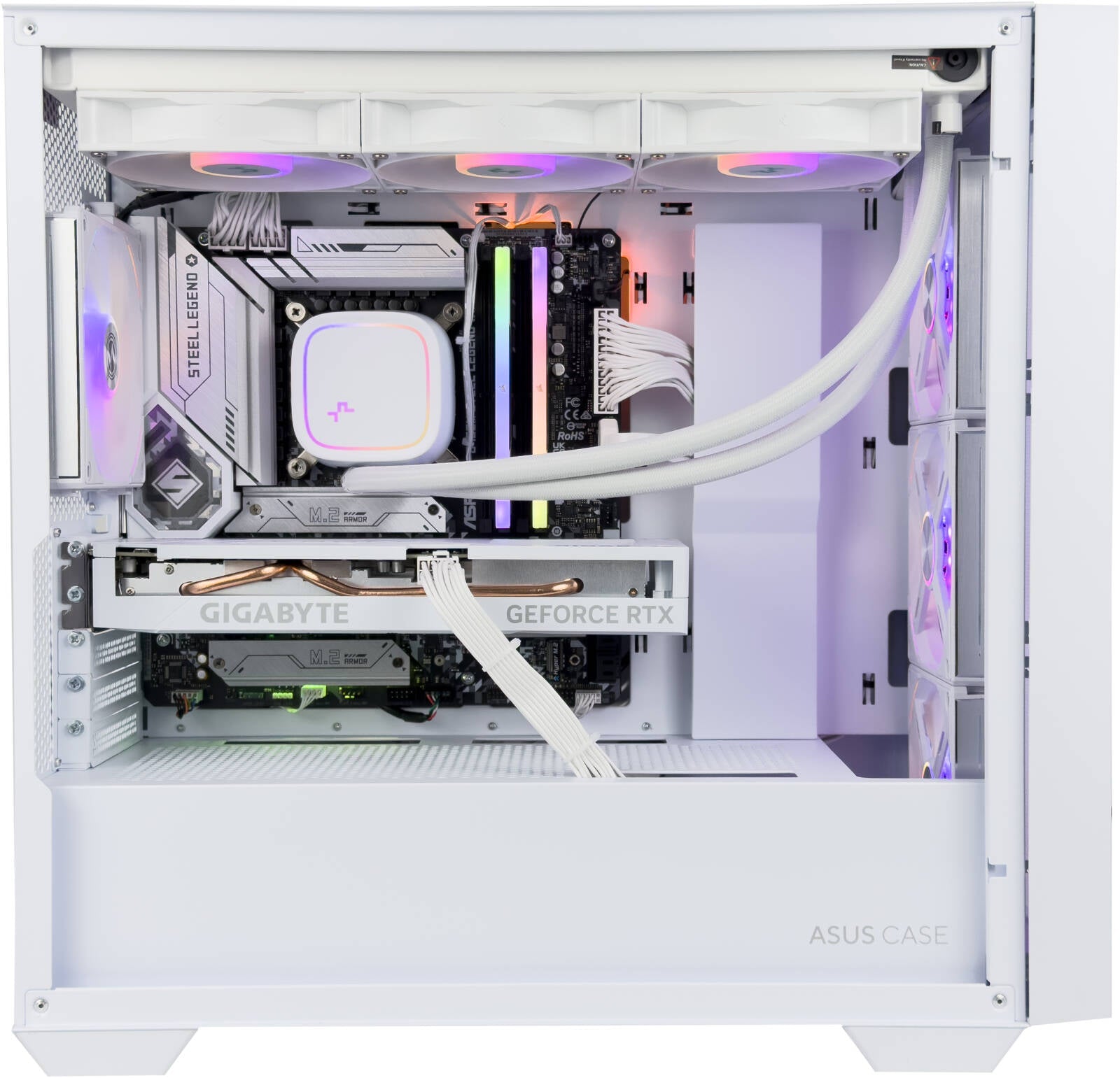 Bang for the Bucks Gaming PC - AMD Ryzen 5 7600X 6 Core 12 Threads, NVIDIA RTX 4070 12GB, 32GB DDR5 RAM 6000MHz, 2TB SSD Gen 4, 850W 80 PLUS Gold PSU, 360mm Liquid Cooler