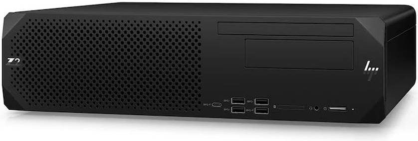 HP Z2 SFF G9 SFF Workstation PC, Intel Core i7-13700K, 8GB DDR5 4800 NECC RAM, 512GB PCIe 2280 Val M.2 Storage, Flex 1GbE Single Port NIC DVD-Writer 450W 3/3/3, Win 11 Pro, Black | 4N3T6AV