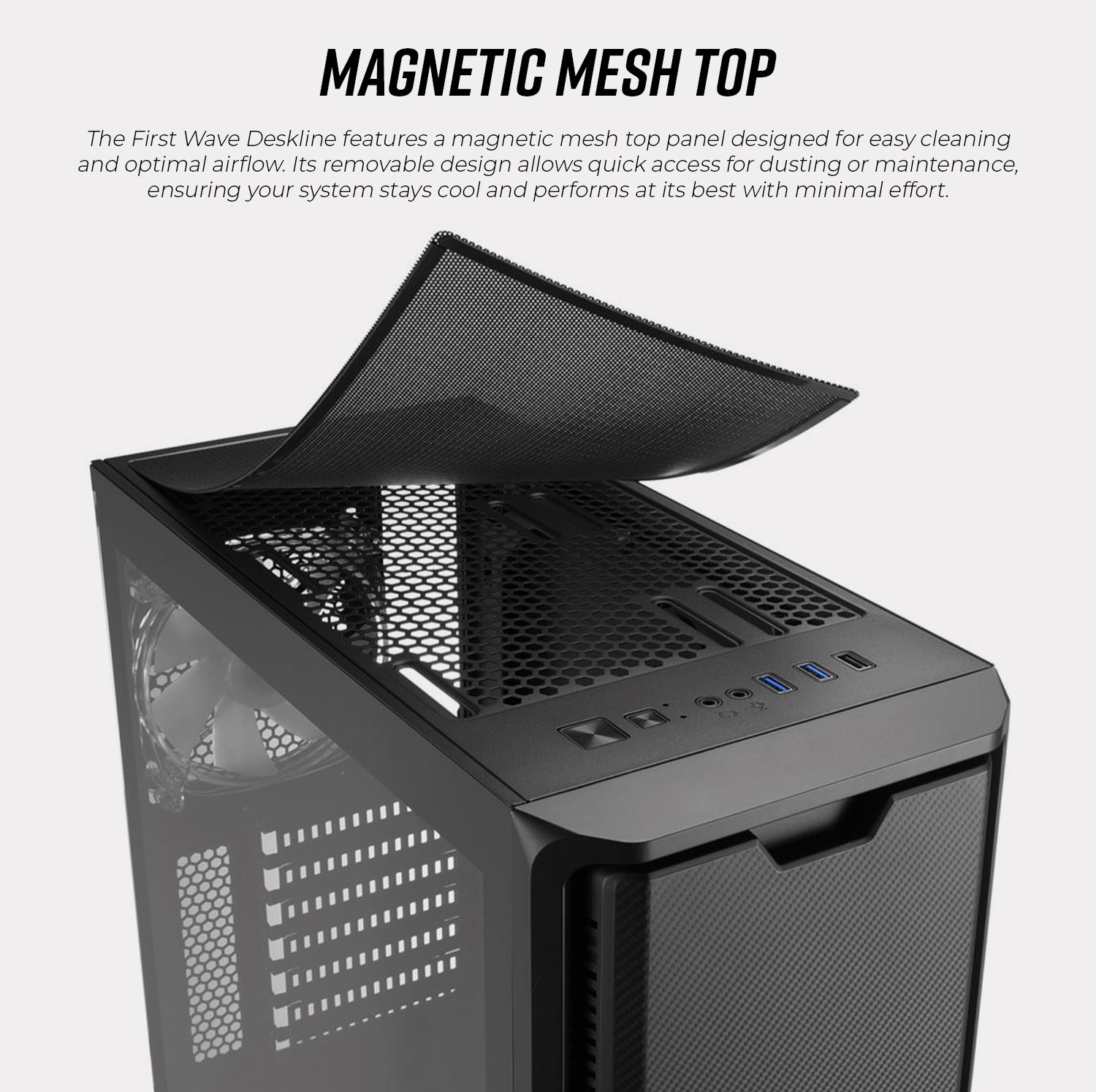 First Wave Deskline Business Desktop PC – 14th Gen Intel i3-14100, DDR5 RAM, 1TB NVMe SSD, WiFi, Windows 11 Pro, Office H&B, 3-Year Warranty, Wireless Keyboard & Mouse - Ideal for Office Use