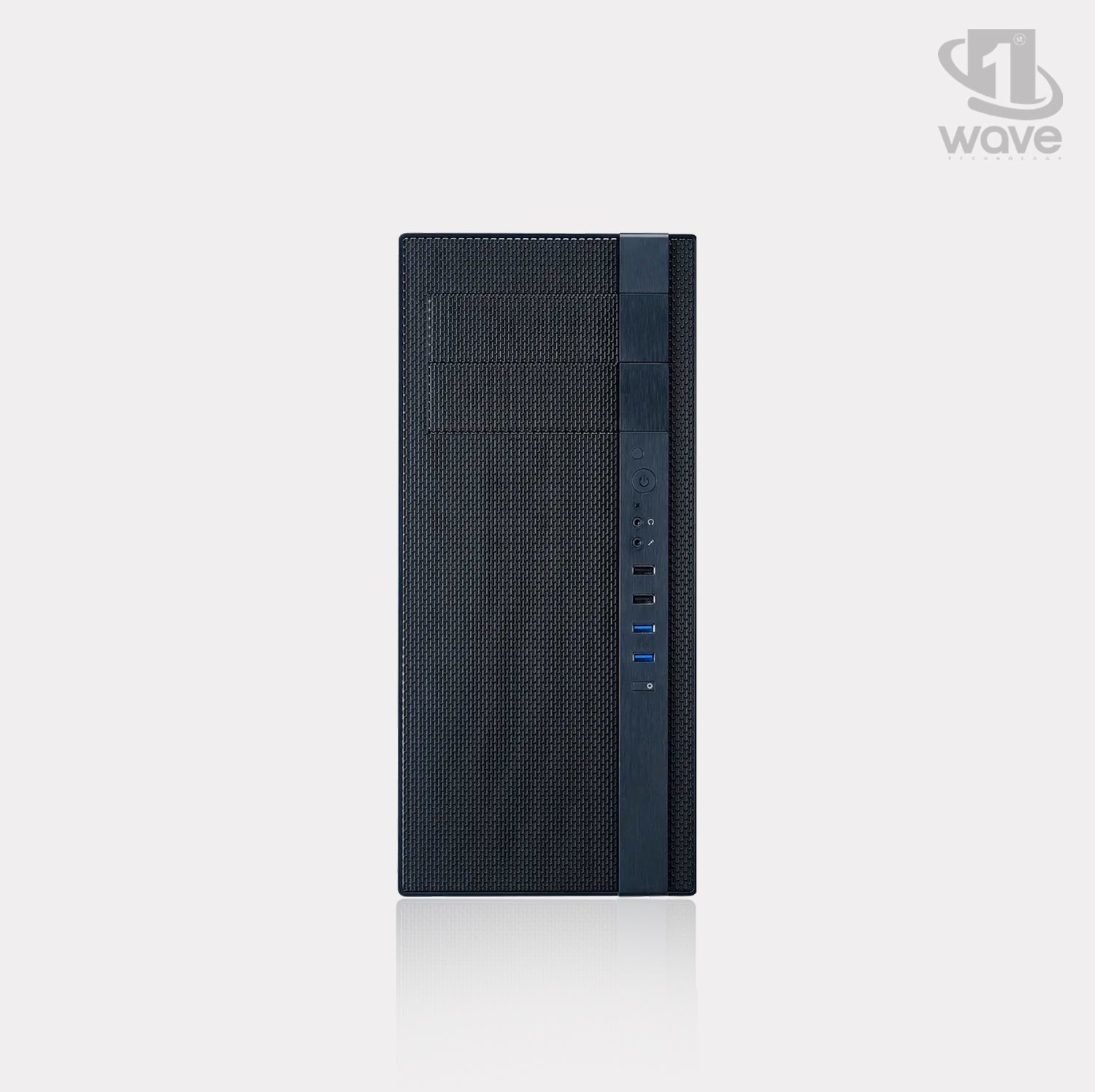 First Wave Effiniti Business Desktop PC – AMD Ryzen 3 4300G, DDR4 RAM, 1TB NVMe SSD, WiFi, Windows 11 Pro, 3-Year Warranty, Includes MS Office Home & Business, Keyboard & Mouse | Ideal for Office