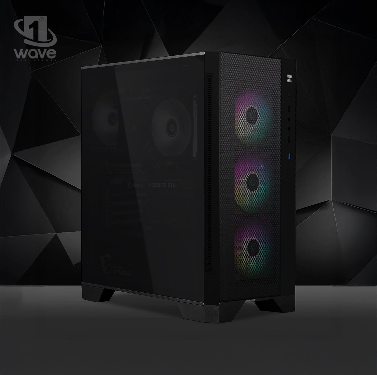 First Wave DraftLine R7 Workstation PC – CAD Edition – AMD Ryzen 7 9800X3D, RTX 5070 12GB Graphics, DDR5 RAM, 2TB SSD (1TB NVMe Gen4 + 1TB SATA), WiFi, Windows 11 Pro, 2Y Warranty