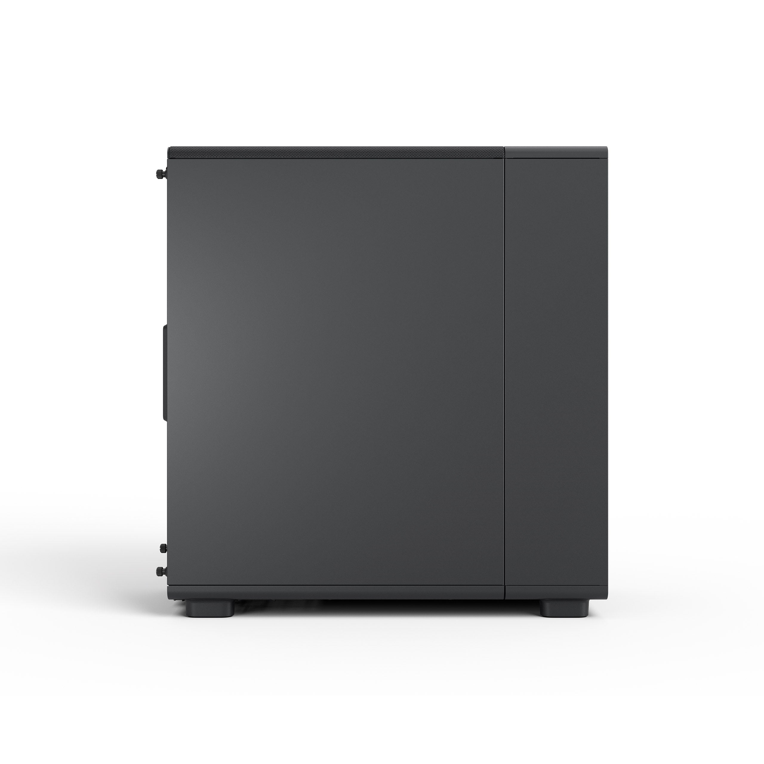 Fractal Design Epoch Black TG RGB Mid Tower Case – Tempered Glass Light Tint, High-Airflow Design, ARGB Lighting, and Tool-Free Modular Layout