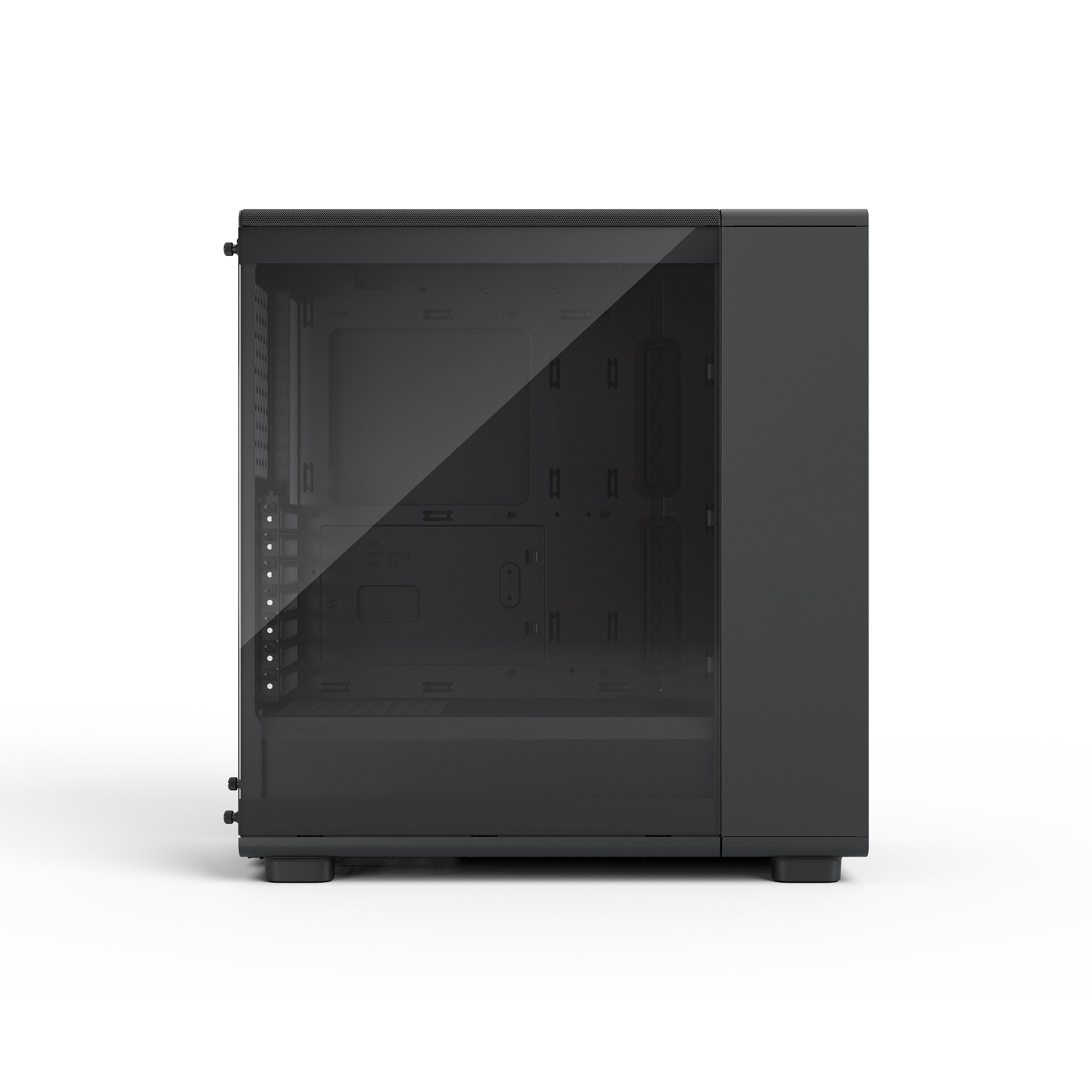 Fractal Design Epoch Black Solid Mid Tower Gaming Case – Sleek Minimalist Design, High-Airflow Performance, Noise-Reducing Panels, and Tool-Free Assembly