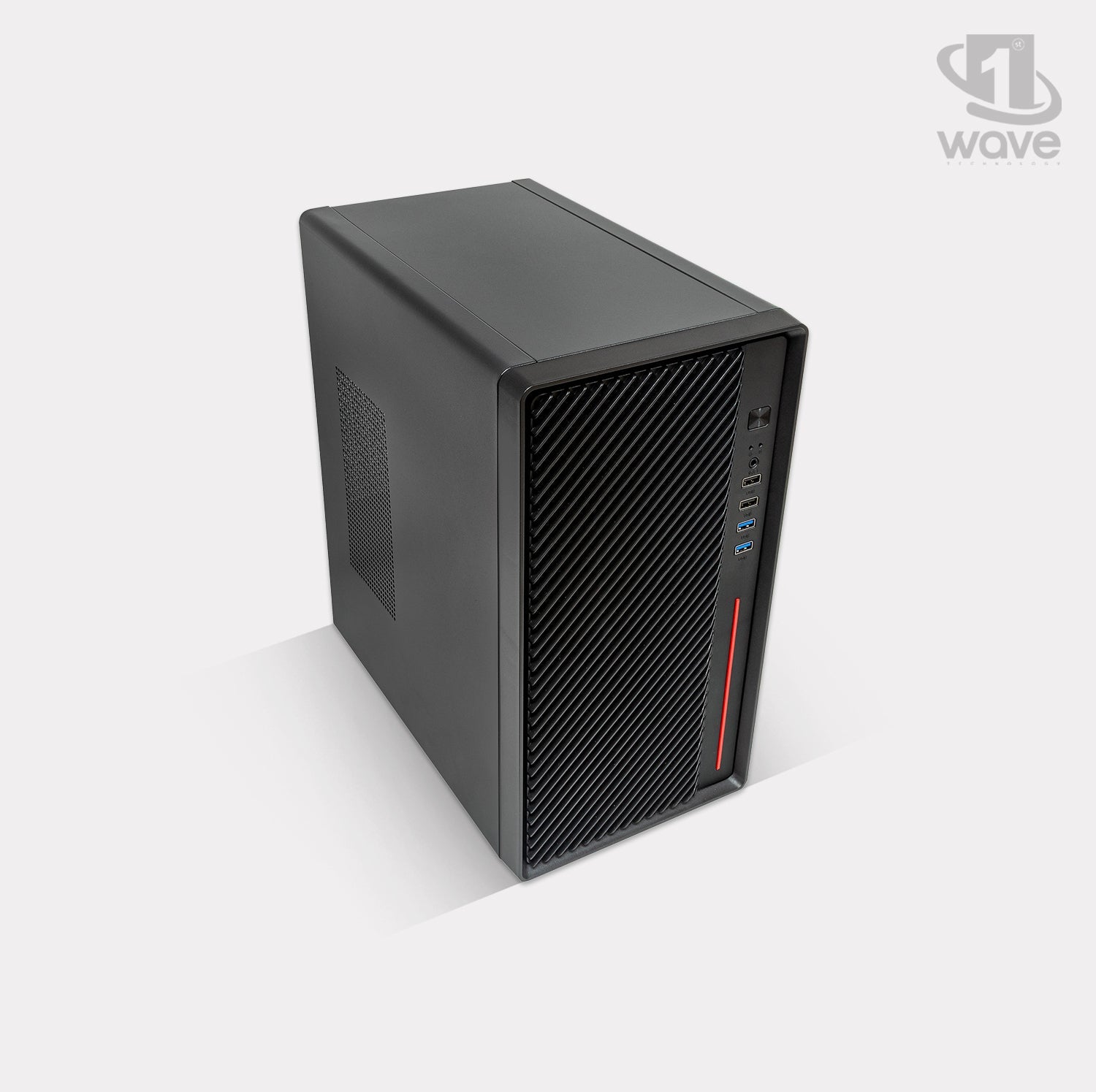 First Wave Corevia Business Desktop PC – AMD Ryzen 5 3400G, DDR4 RAM, 1TB PCIe NVMe SSD, WiFi, Windows 11 Pro, 3-Year Warranty, Includes MS Office Home & Business, Keyboard & Mouse Included